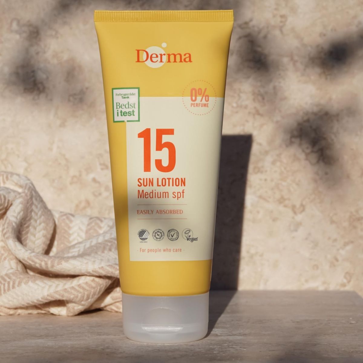Derma Sun Lotion SPF 15, 200 ml