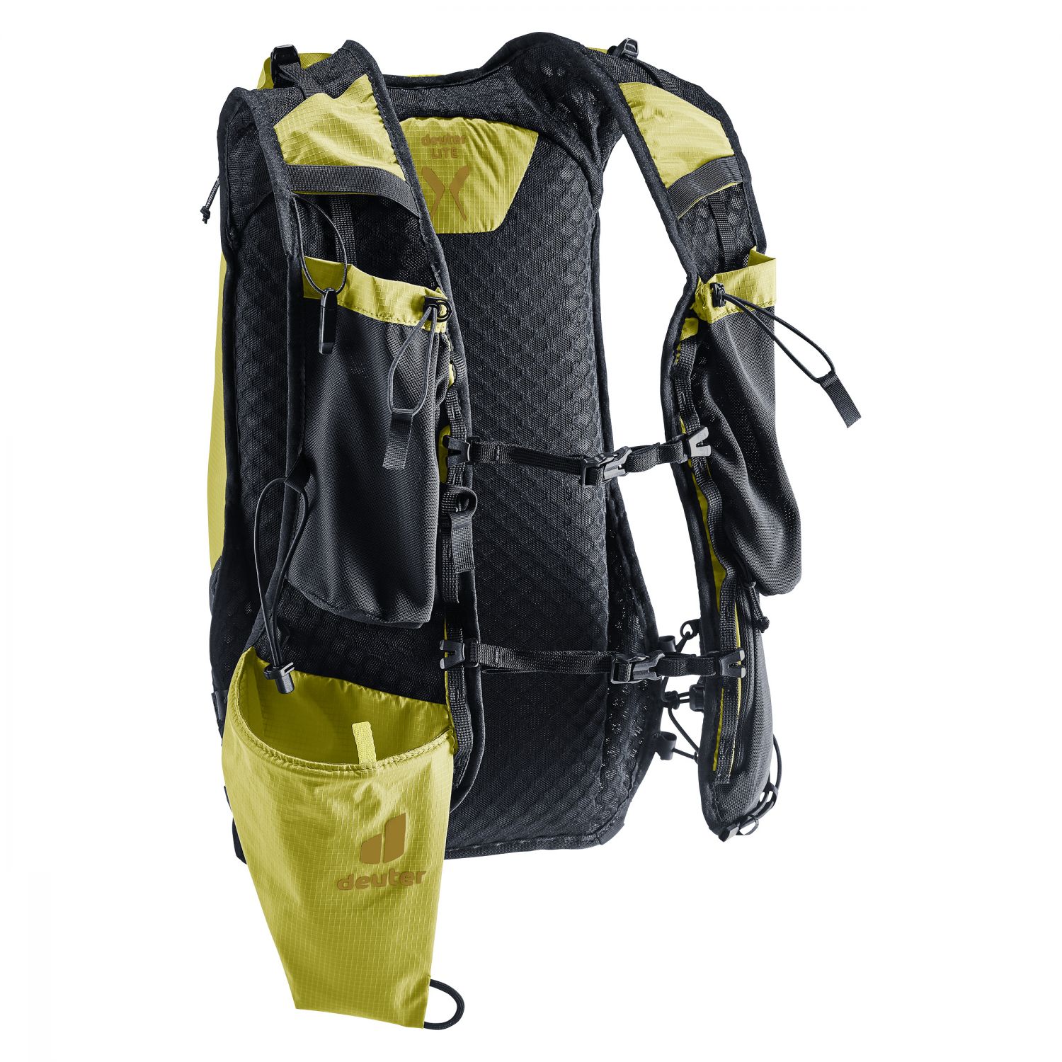 Deuter Ascender 13, bežecký batoh, hliníková
