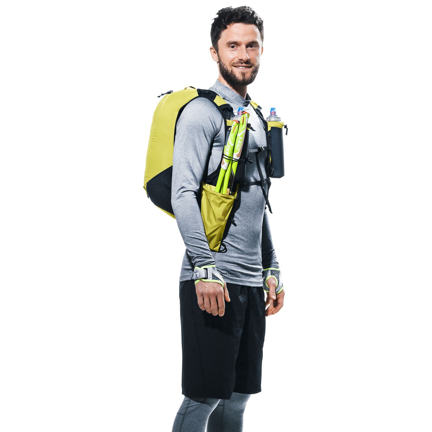 Deuter Ascender 13, bežecký batoh, hliníková