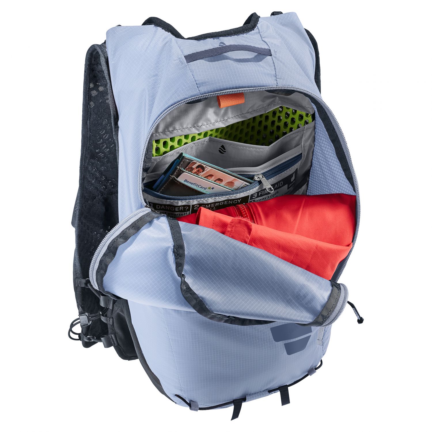 Deuter Ascender 13, bežecký ruksak, unisex, čierna