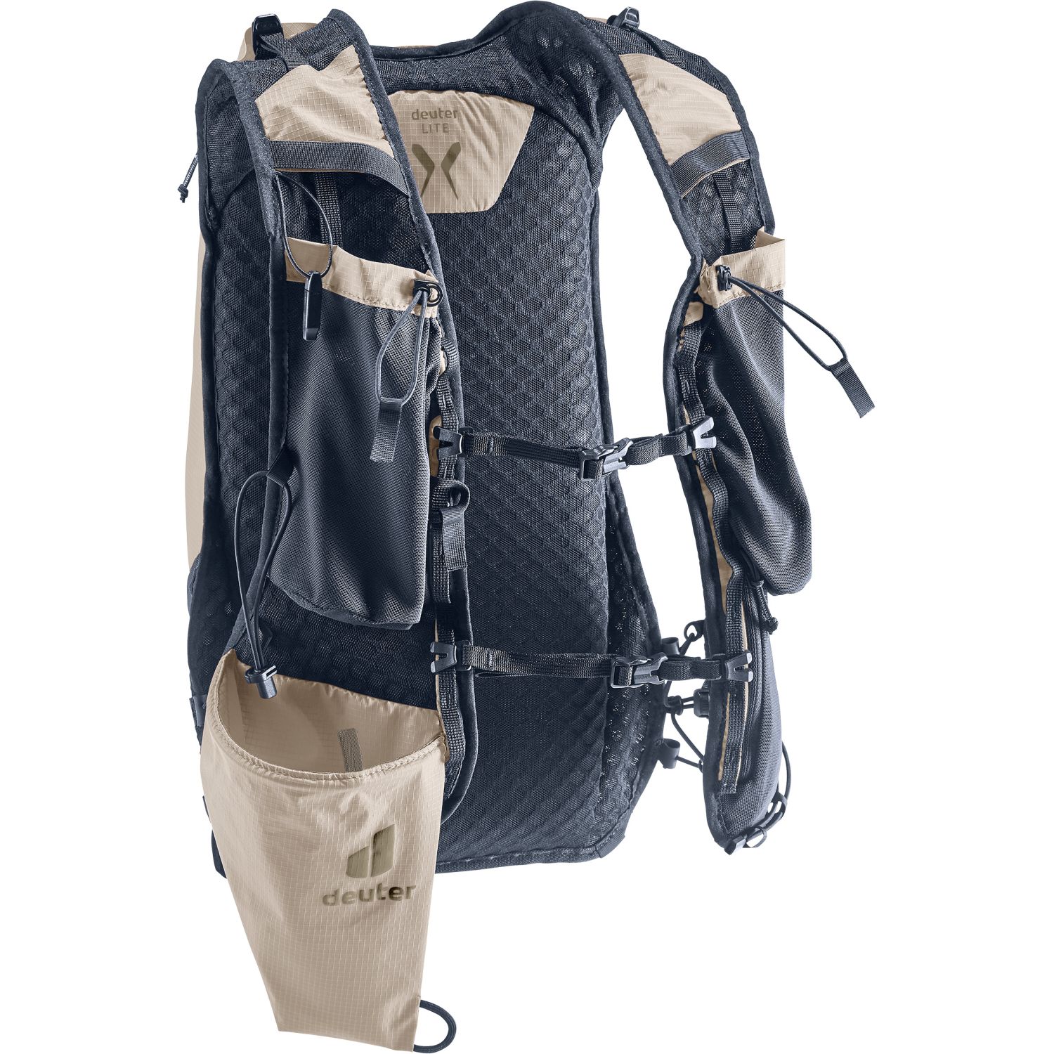 Deuter Ascender 13, løberygsæk, alu