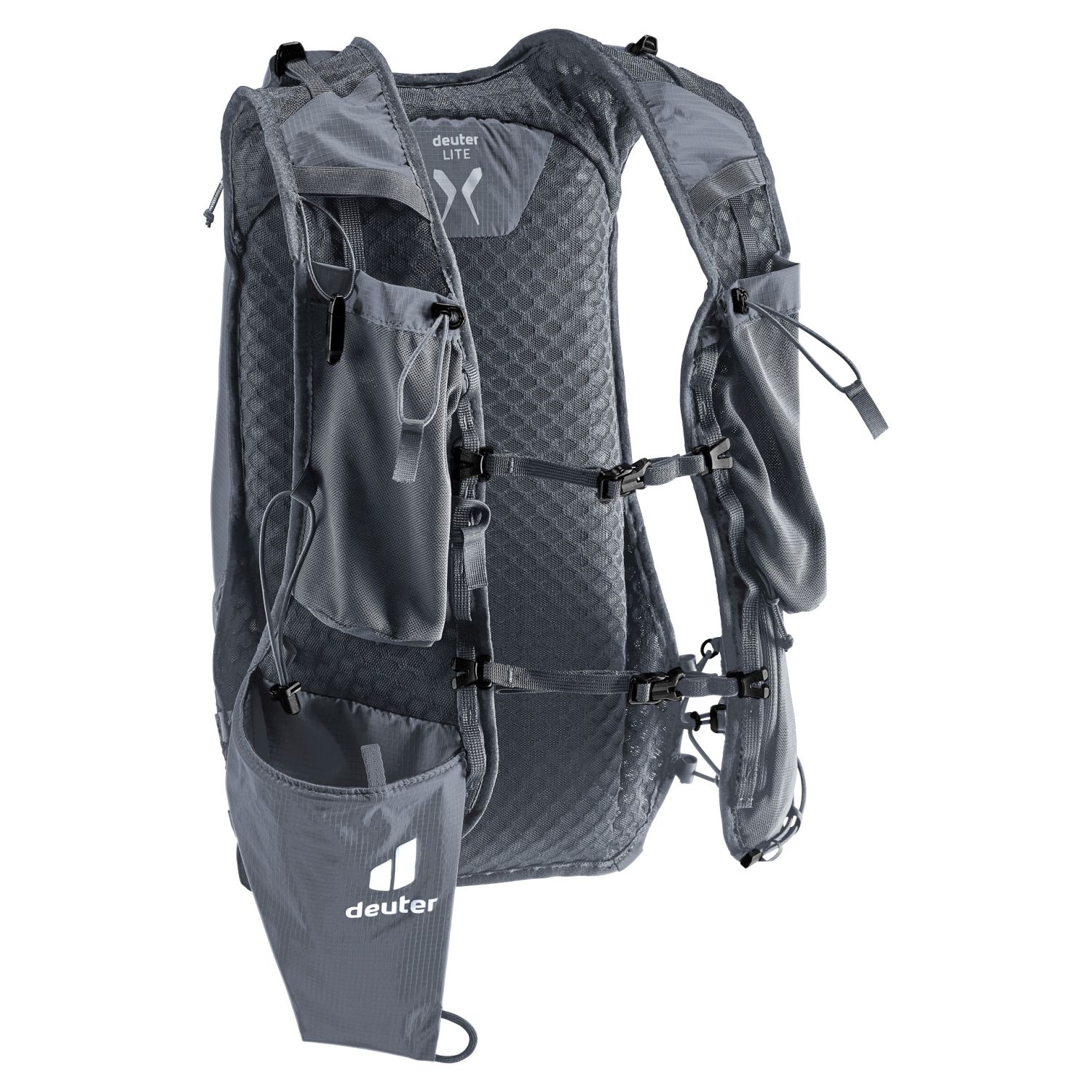 Deuter Ascender 13, løberygsæk, sort