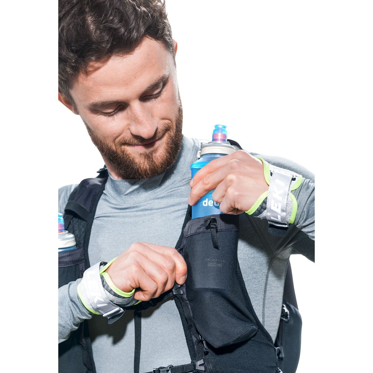 Deuter Ascender 13, løberygsæk, sort