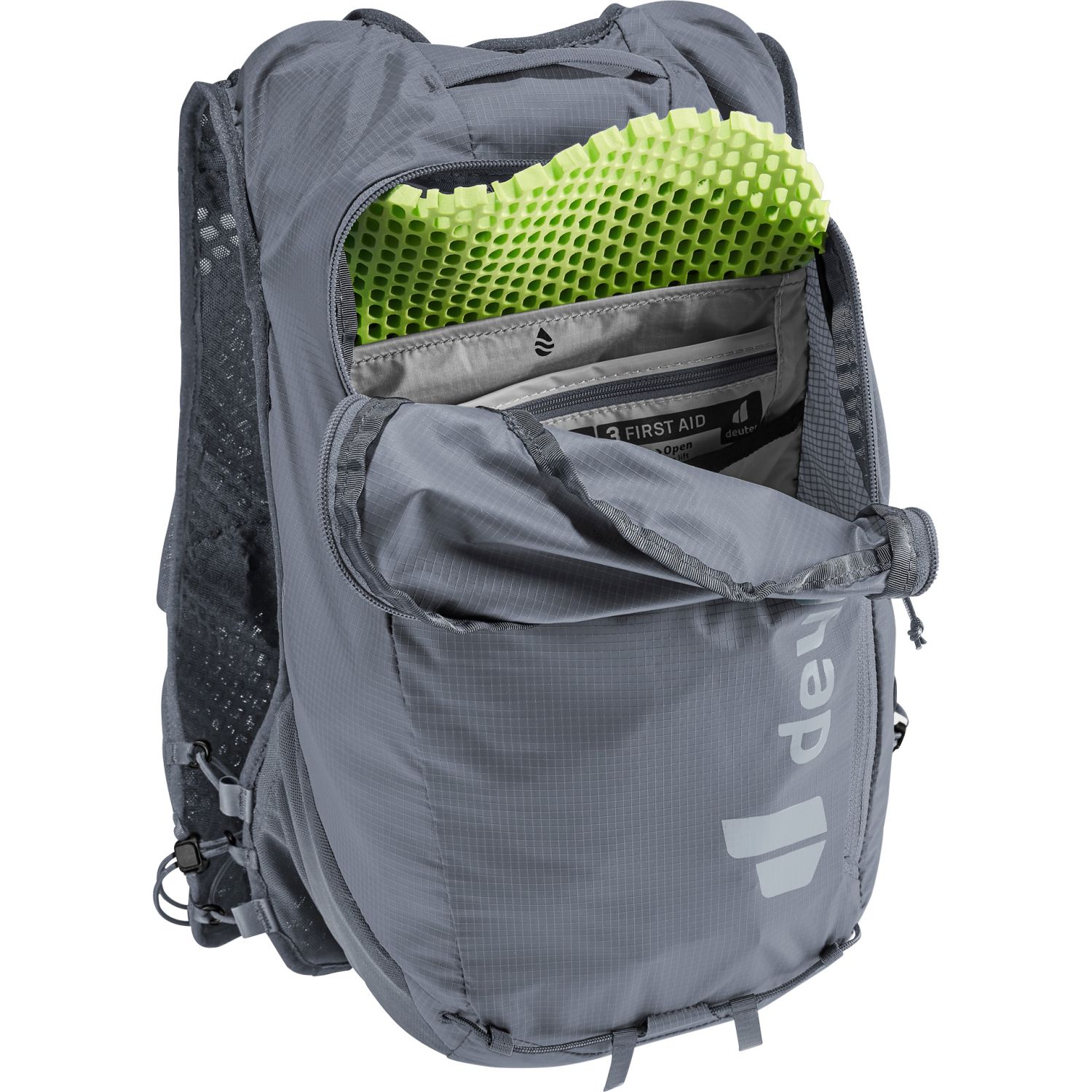 Deuter Ascender 13, løberygsæk, sort