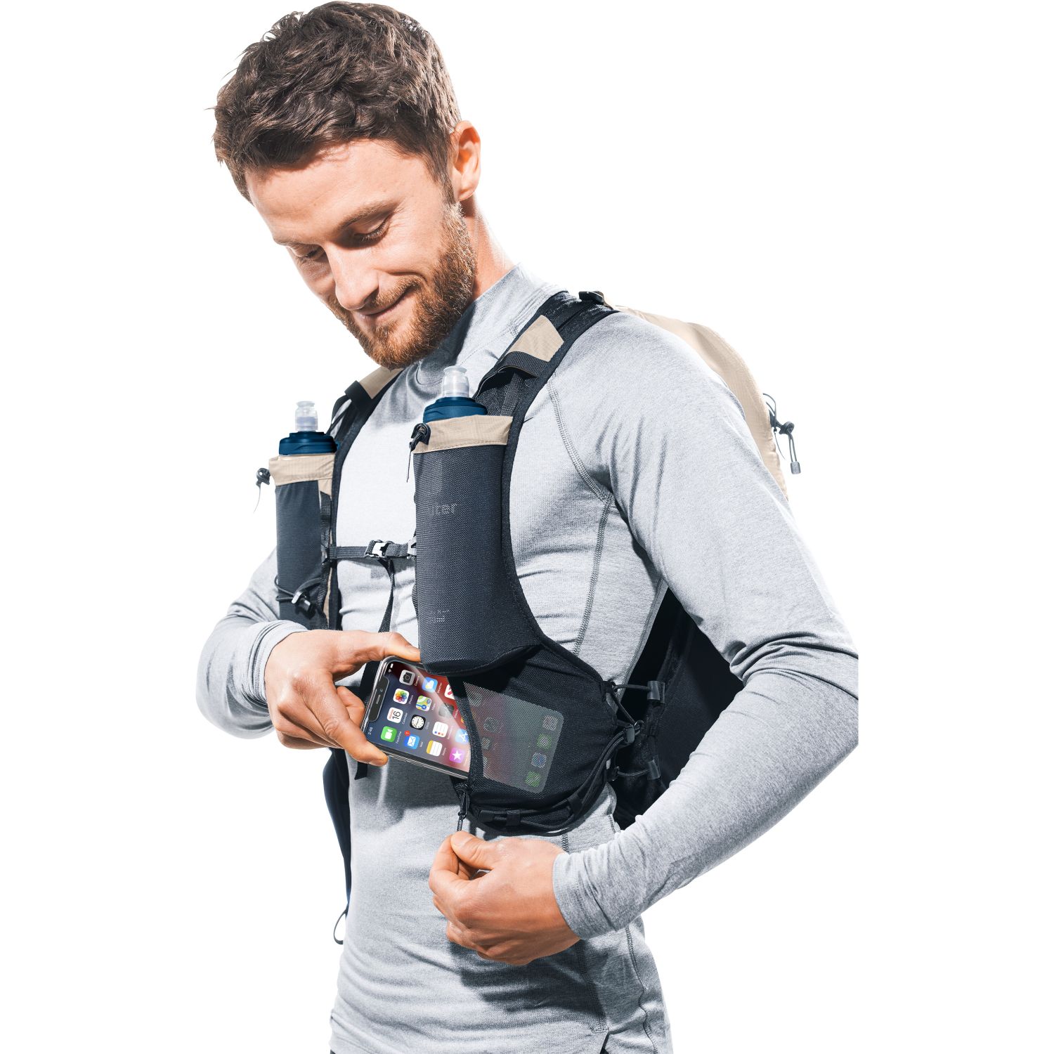 Deuter Ascender 13, Løperyggsekk, Alu