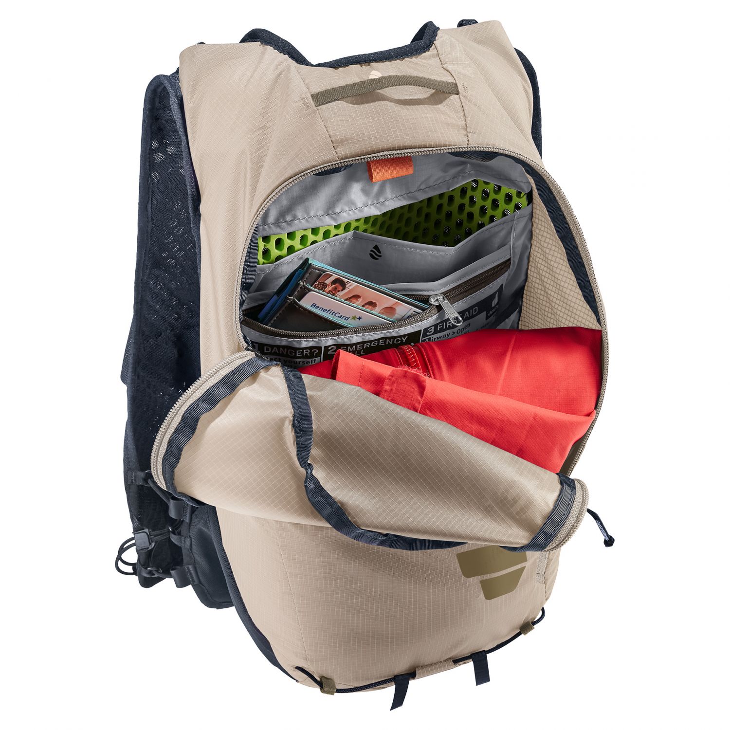 Deuter Ascender 13, mochila de corrida, unissex, azul