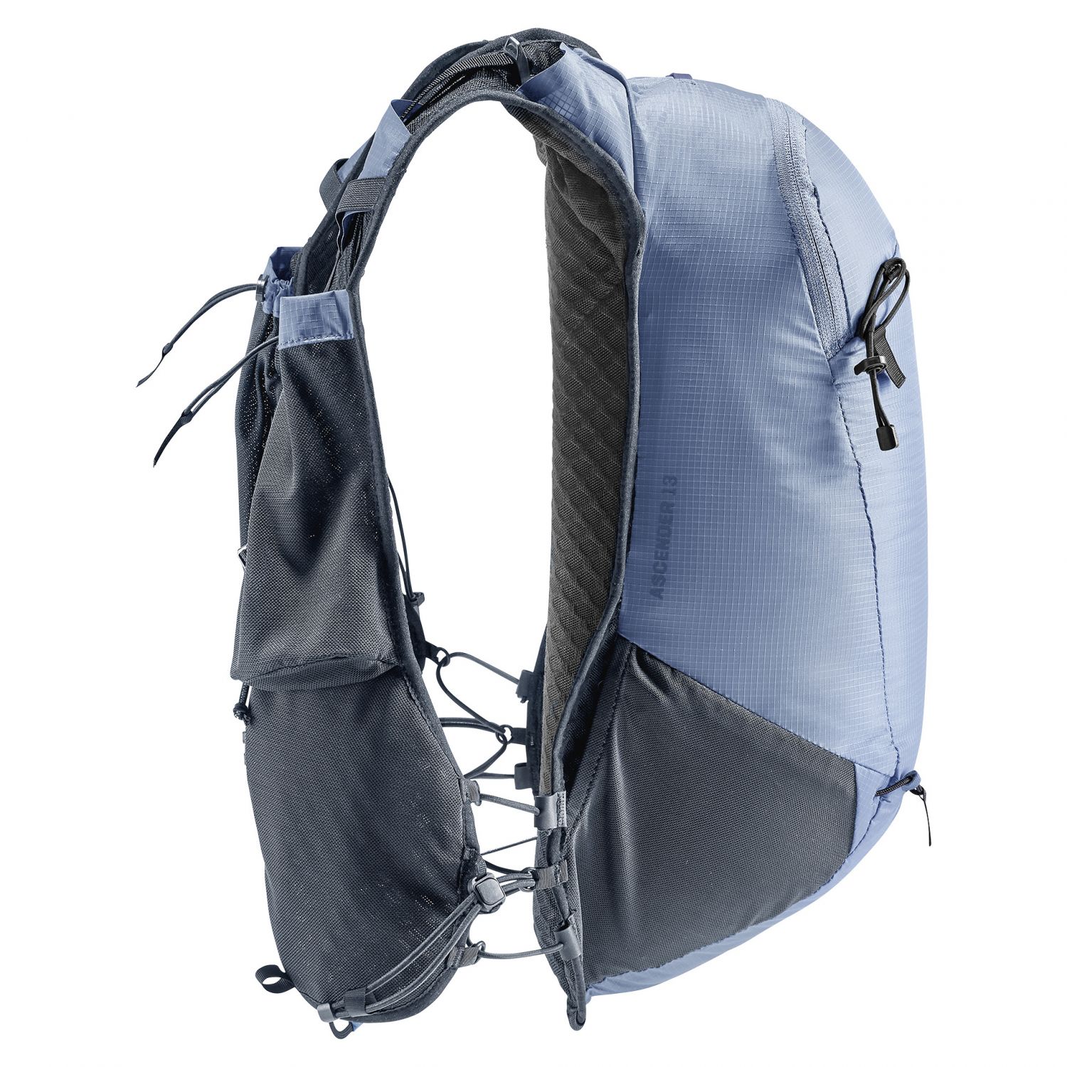 Deuter Ascender 13, mochila de corrida, unissex, preto