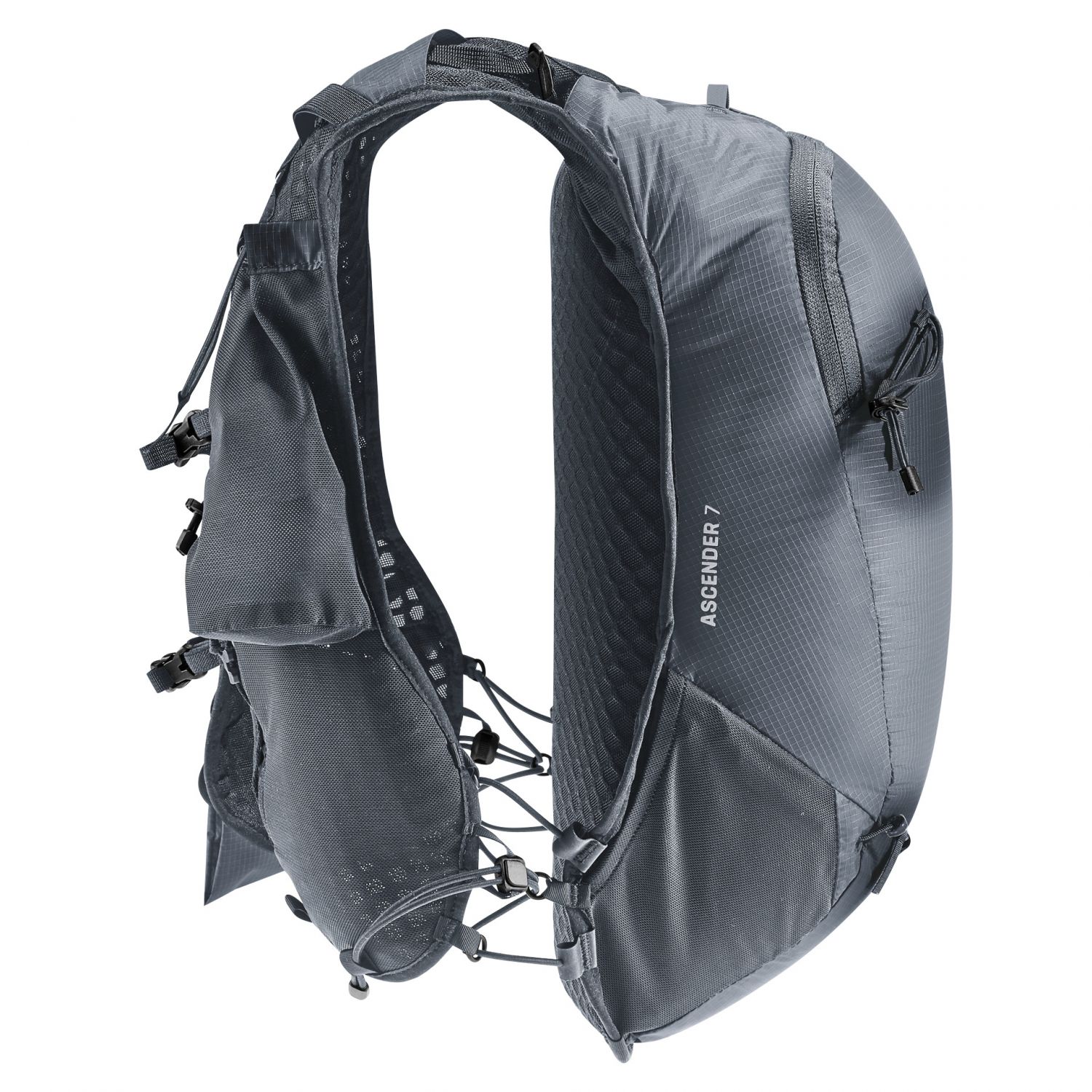 Deuter Ascender 7, bežecký batoh, čierny