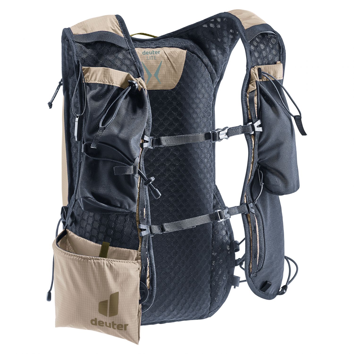 Deuter Ascender 7, bežecký batoh, hliníkový