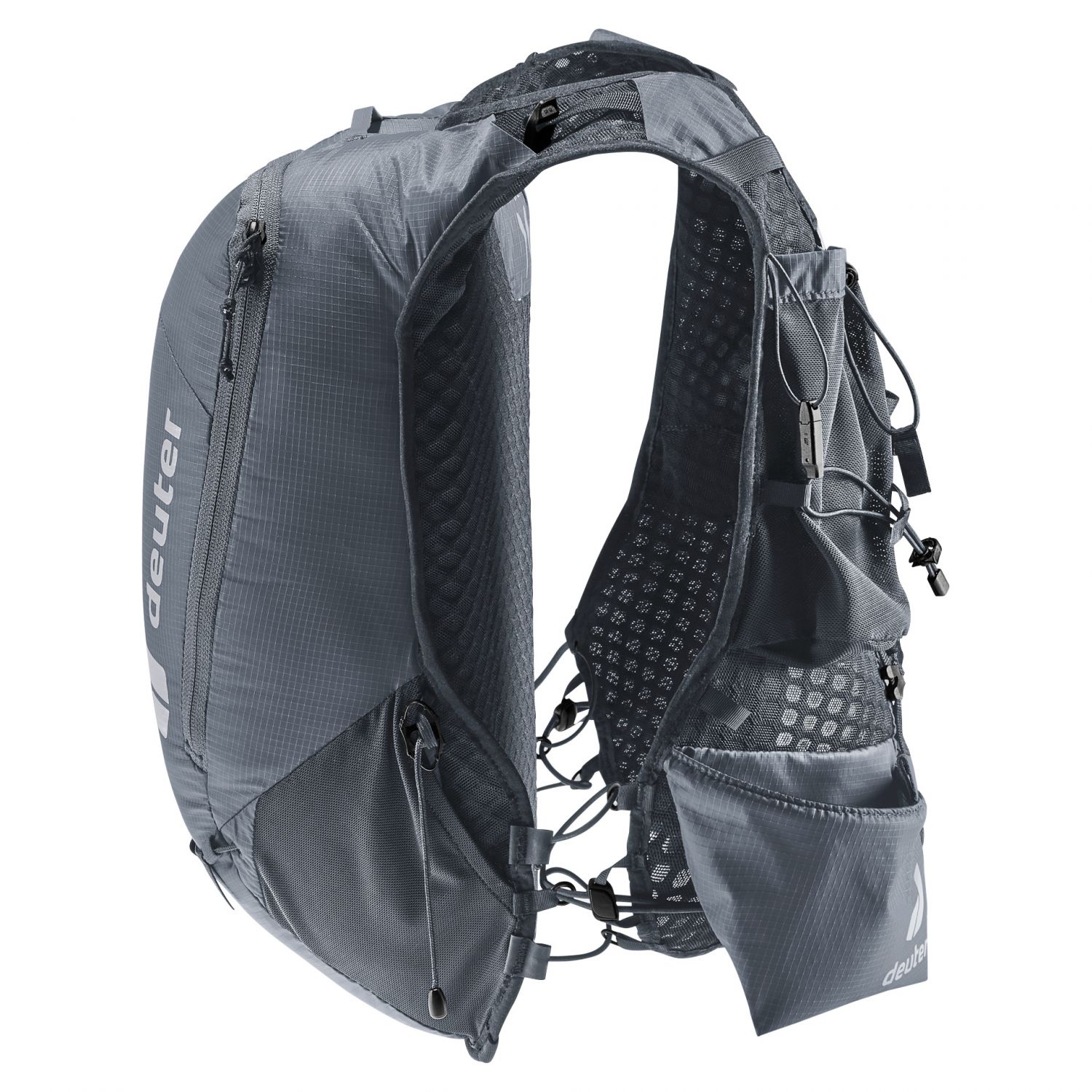 Deuter Ascender 7, mochila de corrida, unissex, preto