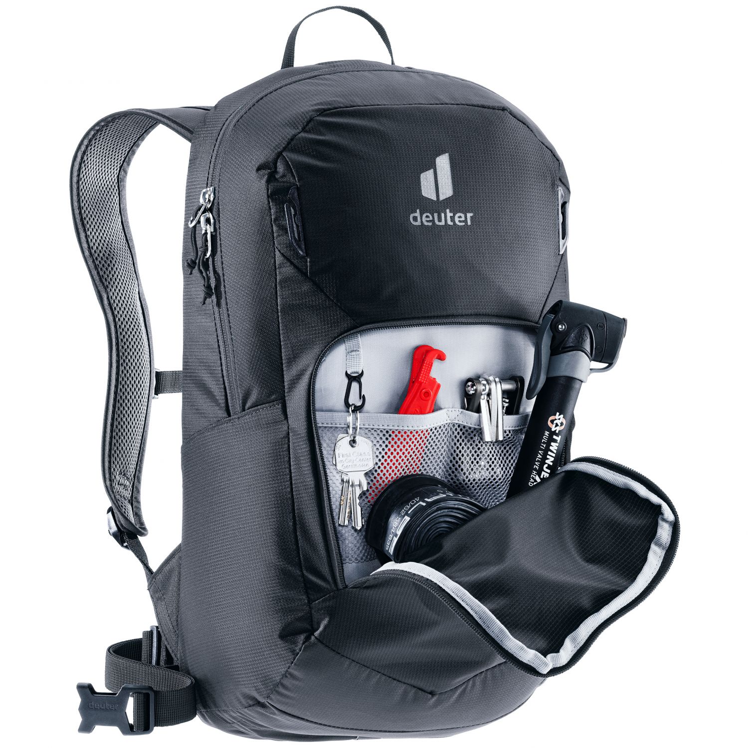 Deuter Bike I Lite 16, batoh, čierna