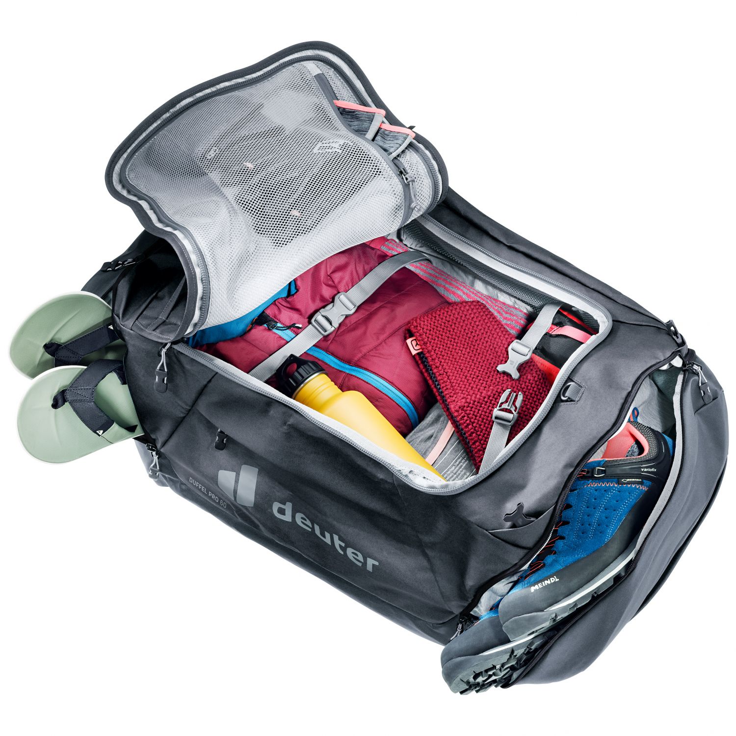 Deuter Duffel Pro 60, čierna