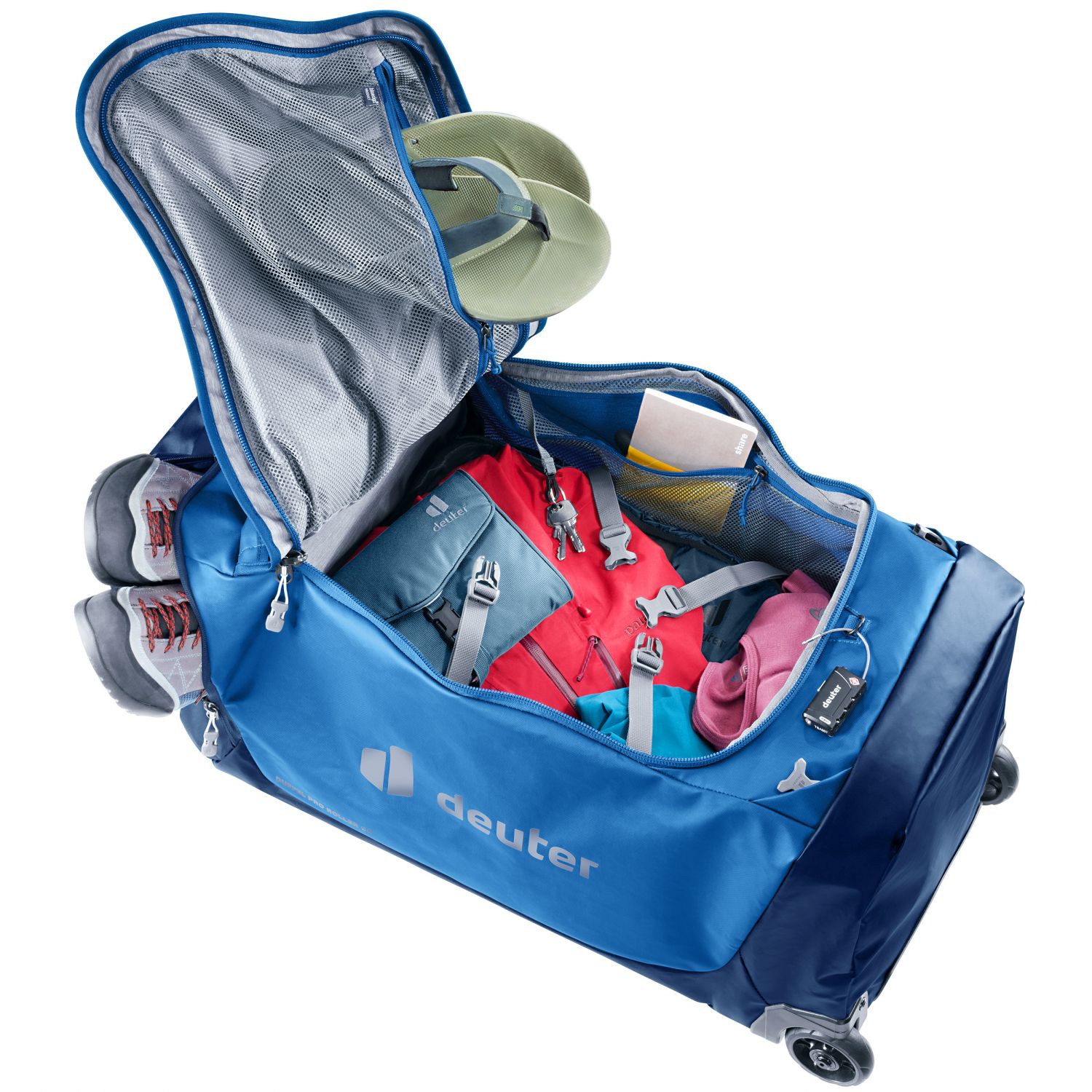 Deuter Duffel Pro Roller 90, grün