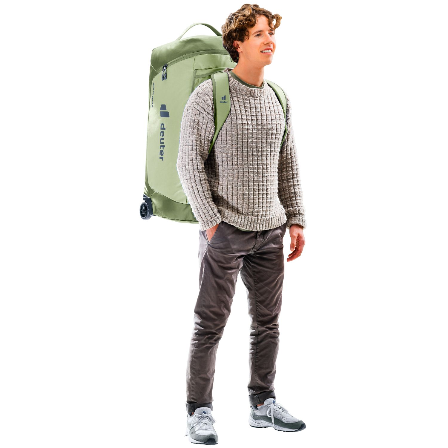 Deuter Duffel Pro Roller 90, zelená