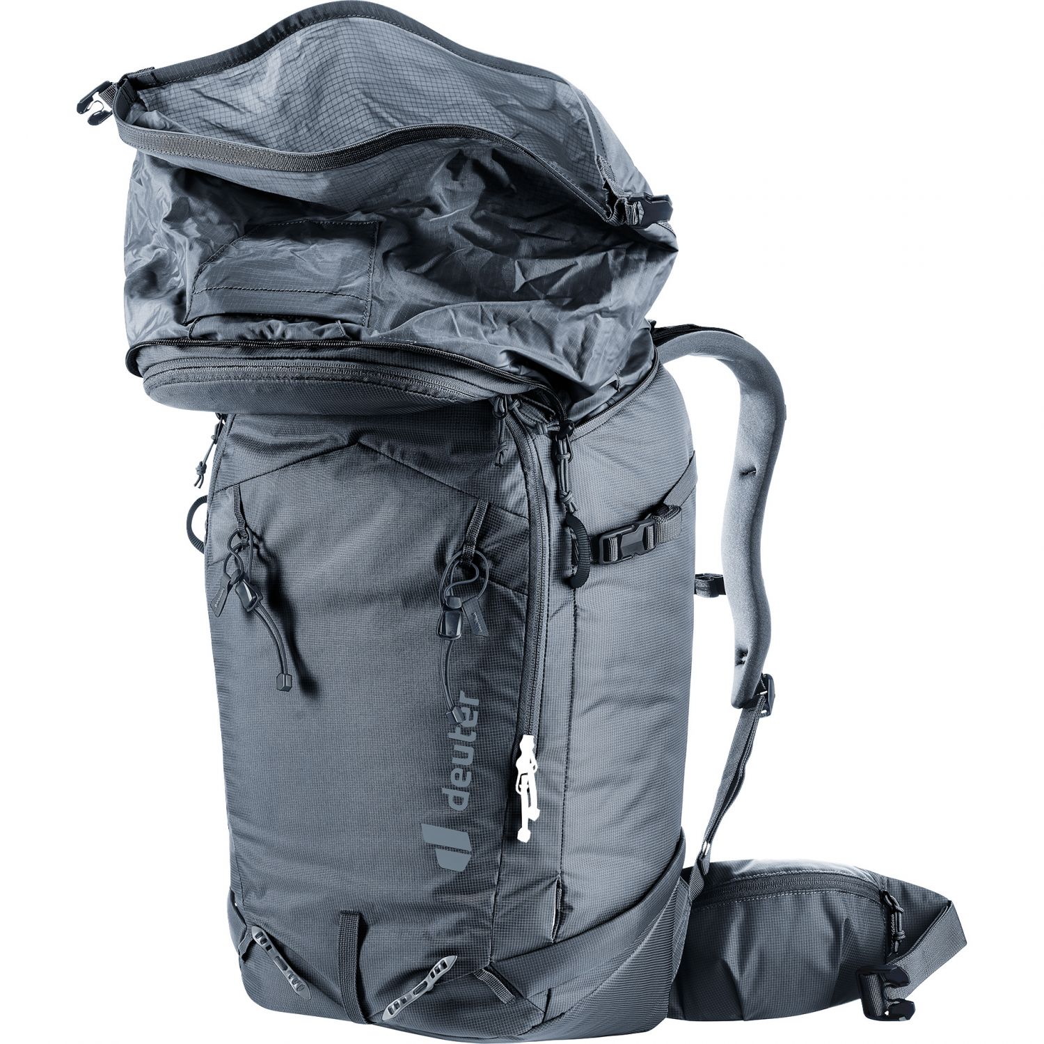 Deuter Freerider Pro 30+10 SL, dámsky batoh, čierna