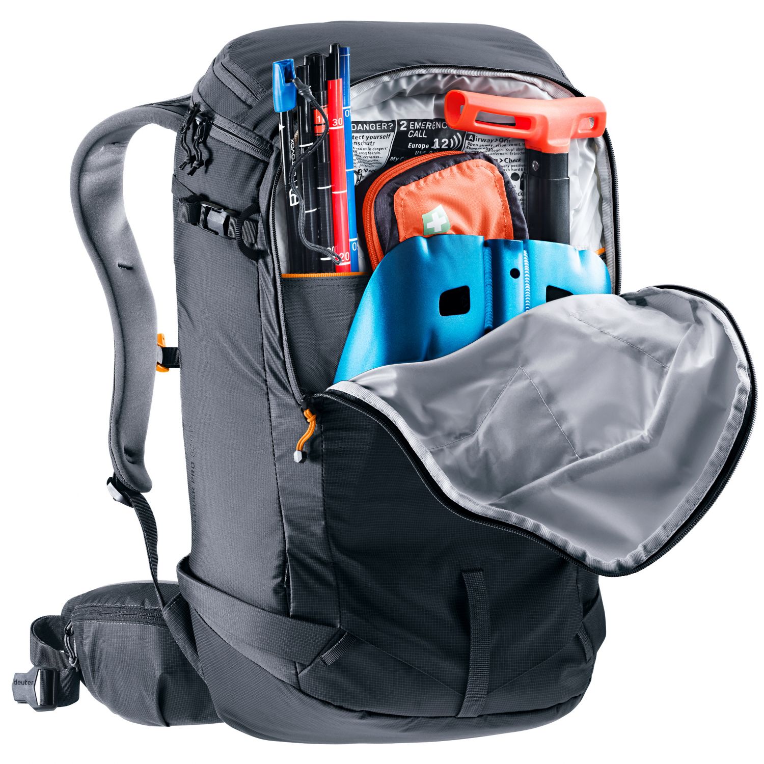 Deuter Freerider Pro 32+10, preto