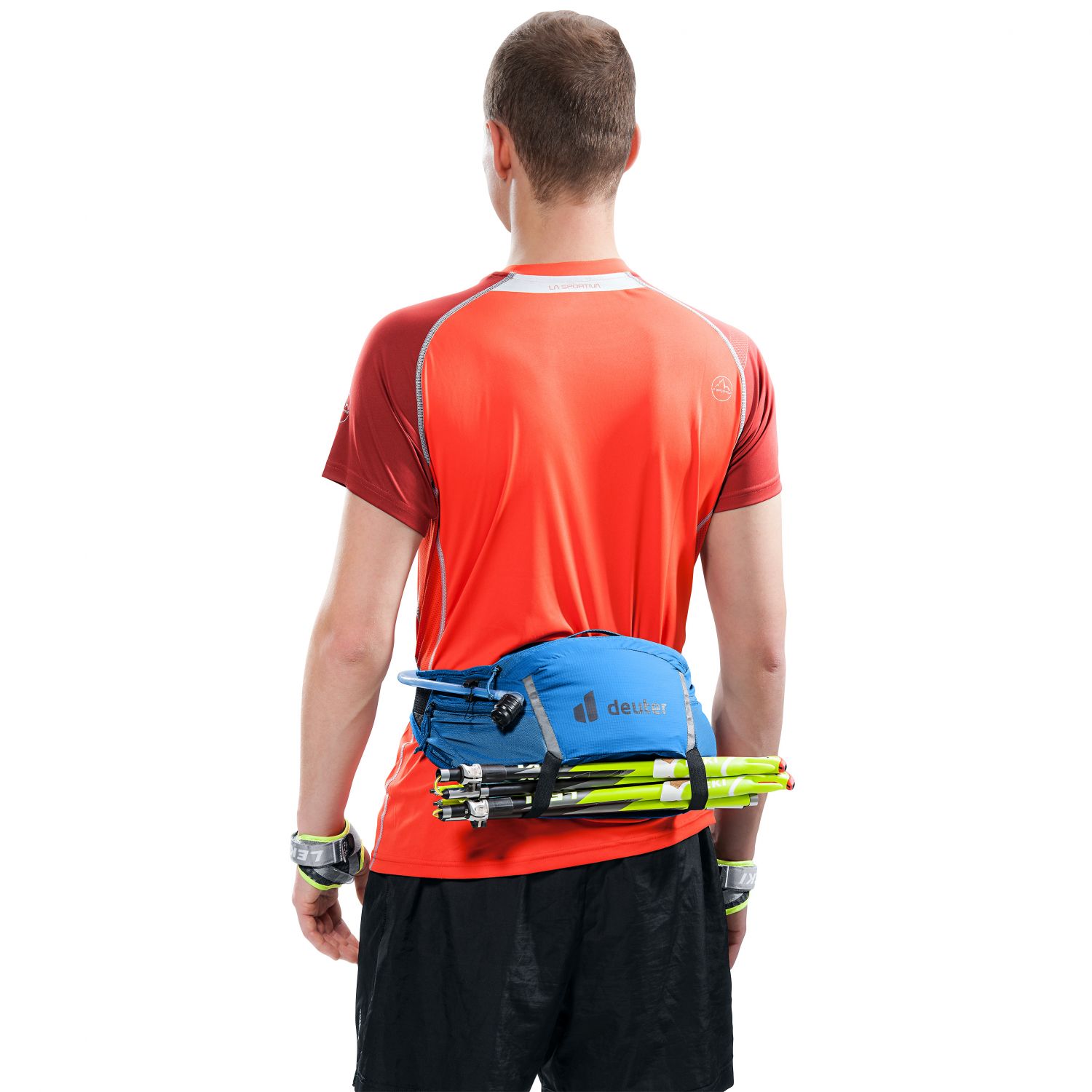 Deuter Shortrail III, mochila de corrida, preto