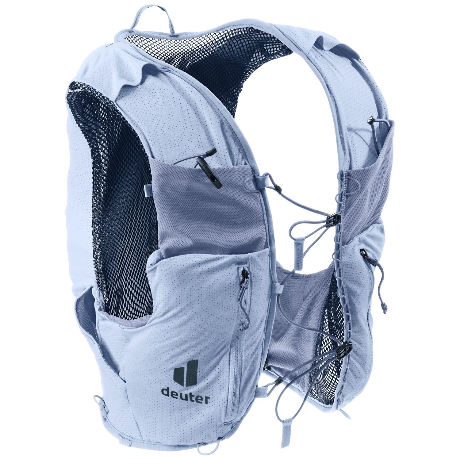 Deuter Traick 5 SL, mochila de corrida feminina, preta
