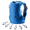 Deuter Traick 9, mochila de corrida, azul