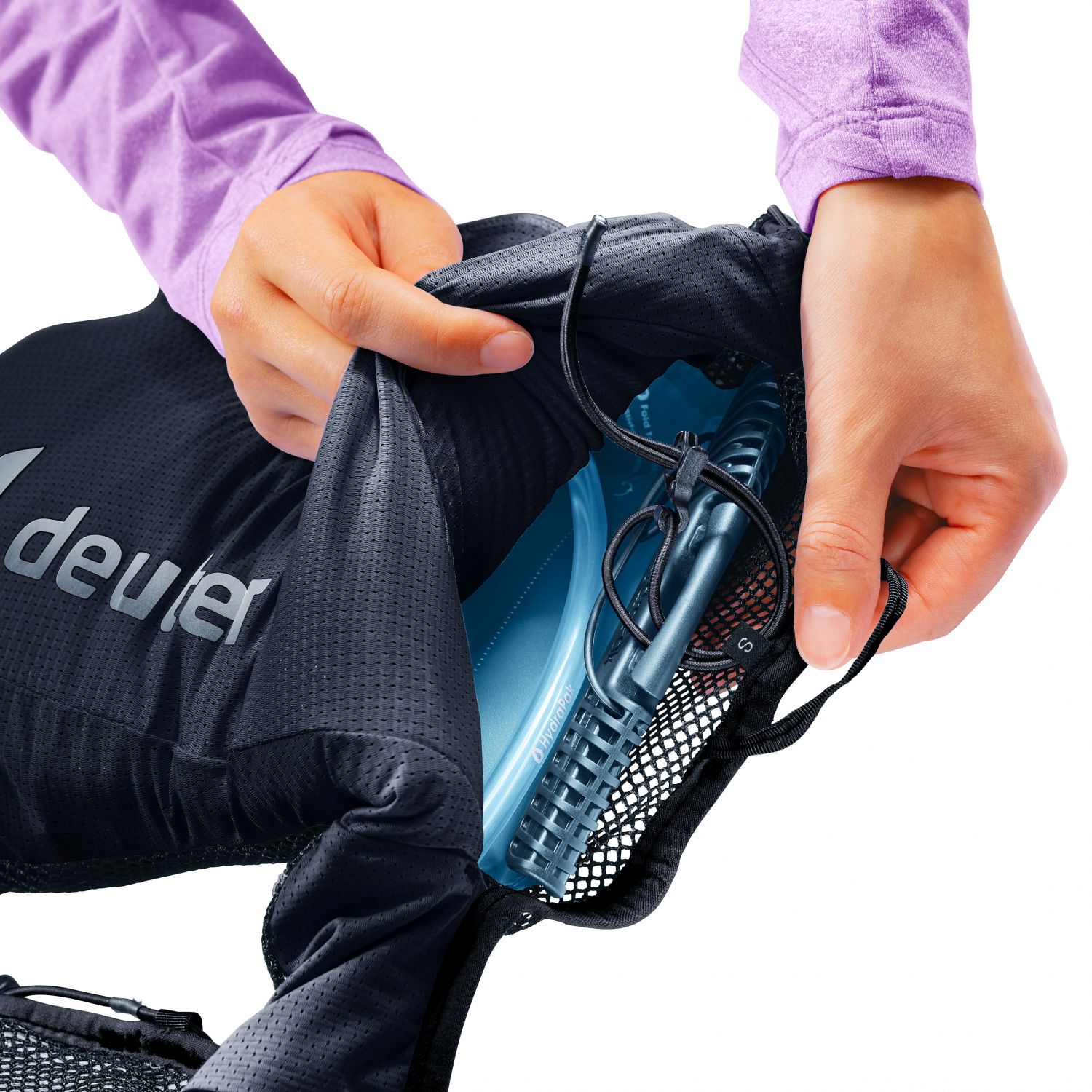 Deuter Traick 9 SL, bežecký ruksak, dámsky, čierna
