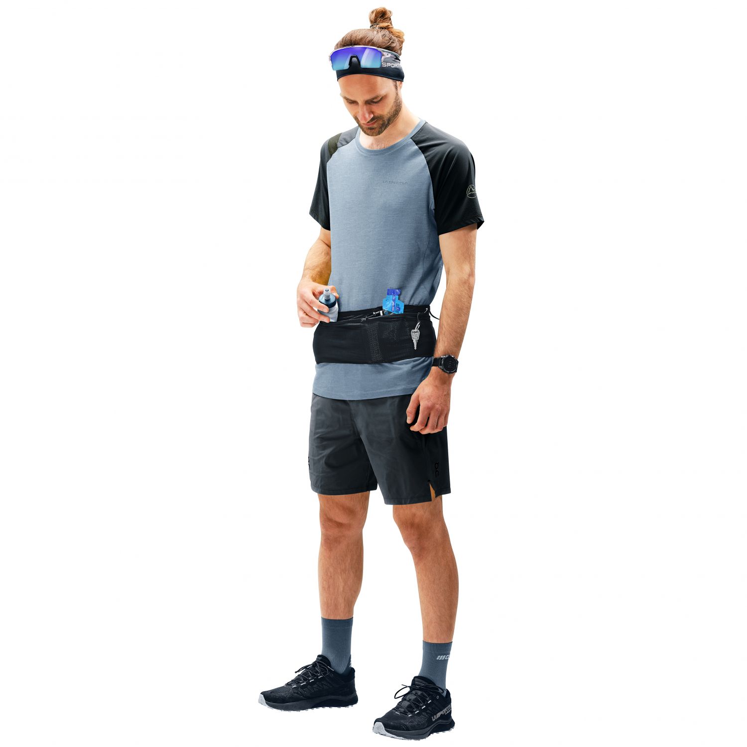 Deuter Traick Belt, bežecký batoh, čierna