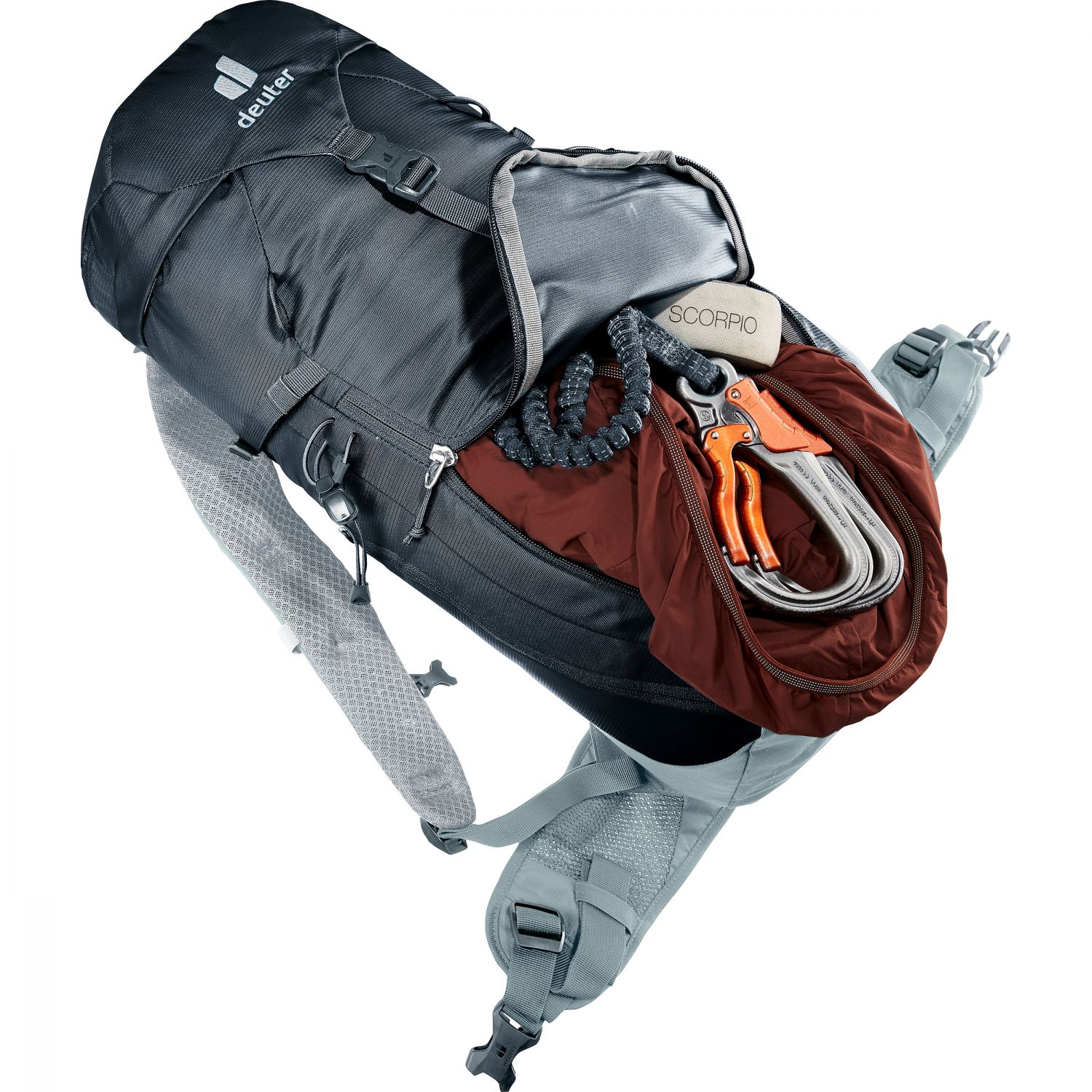 Deuter Trail 18, hátizsák, fekete