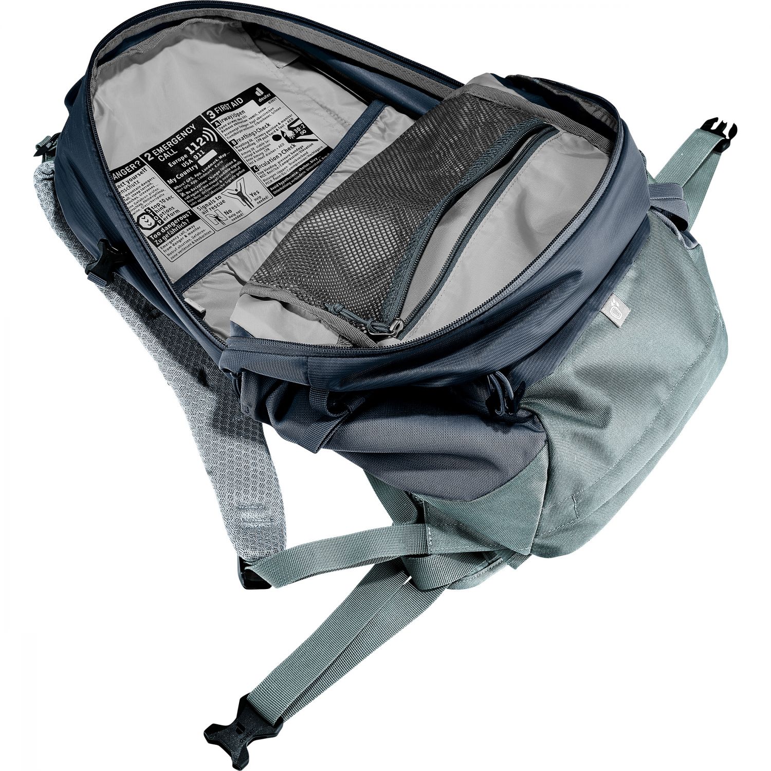 Deuter Trail 25, mochila, preto