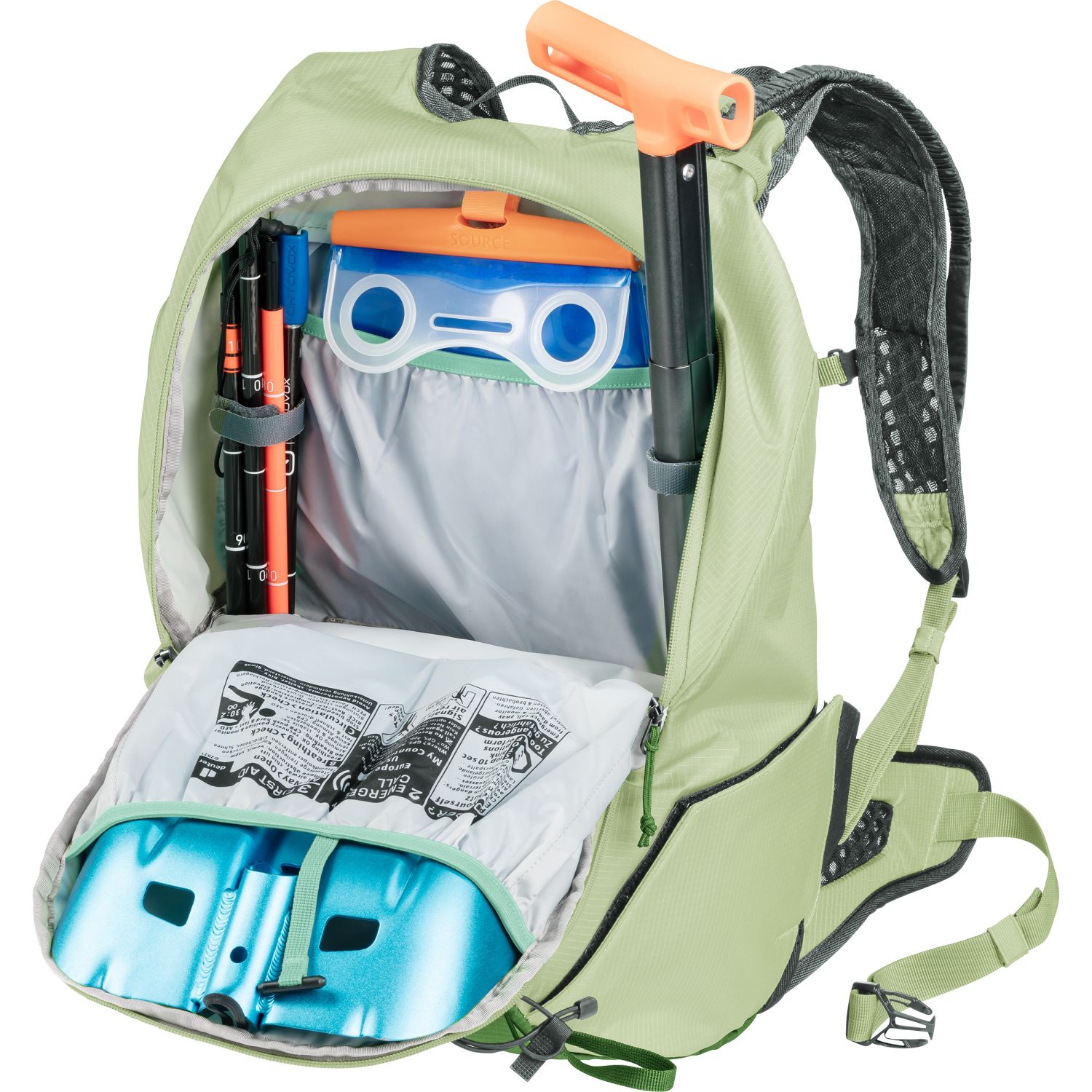 Deuter Updays 24 SL, batoh, dámský, zelený