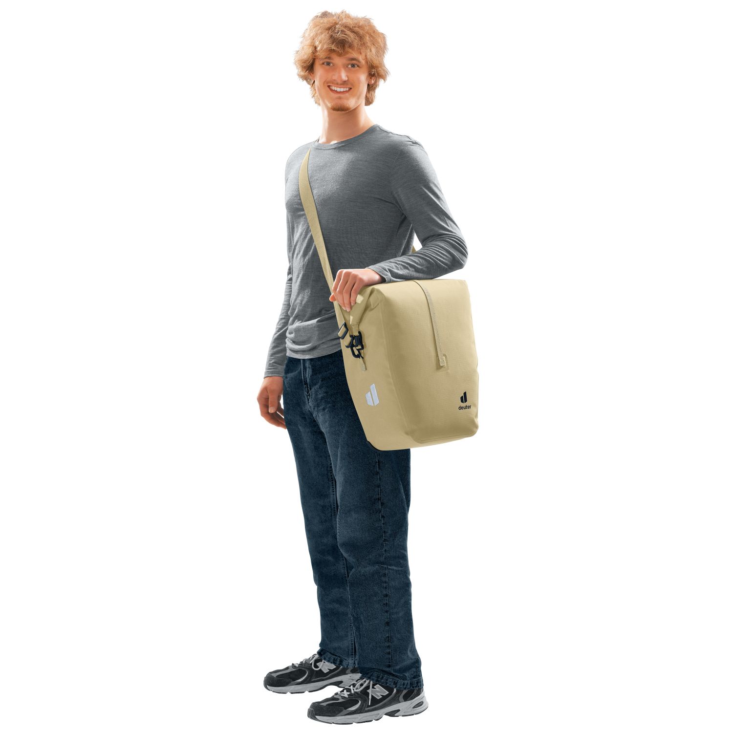 Deuter Visby 20+5, borsa da bici, beige
