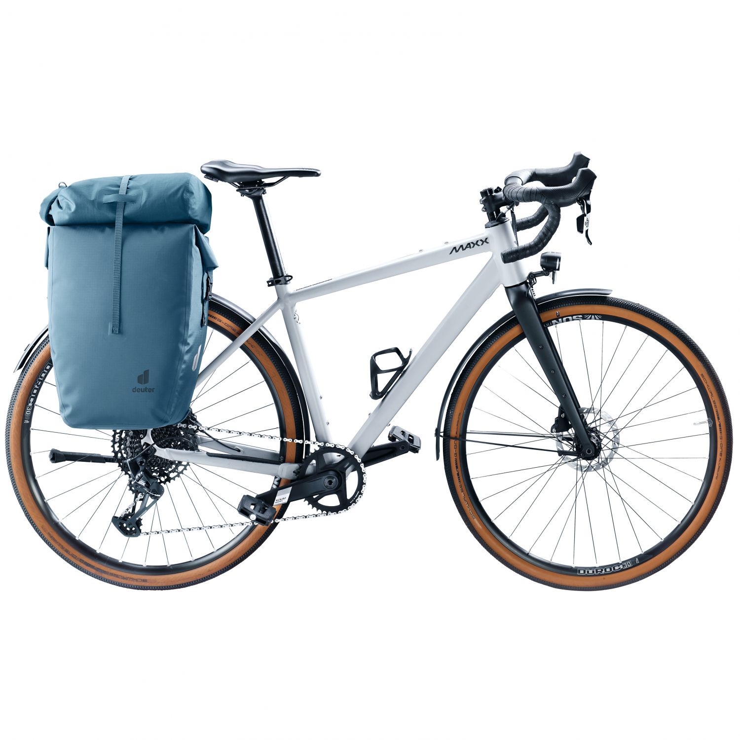 Deuter Visby 20+5, cykeltaske, blå