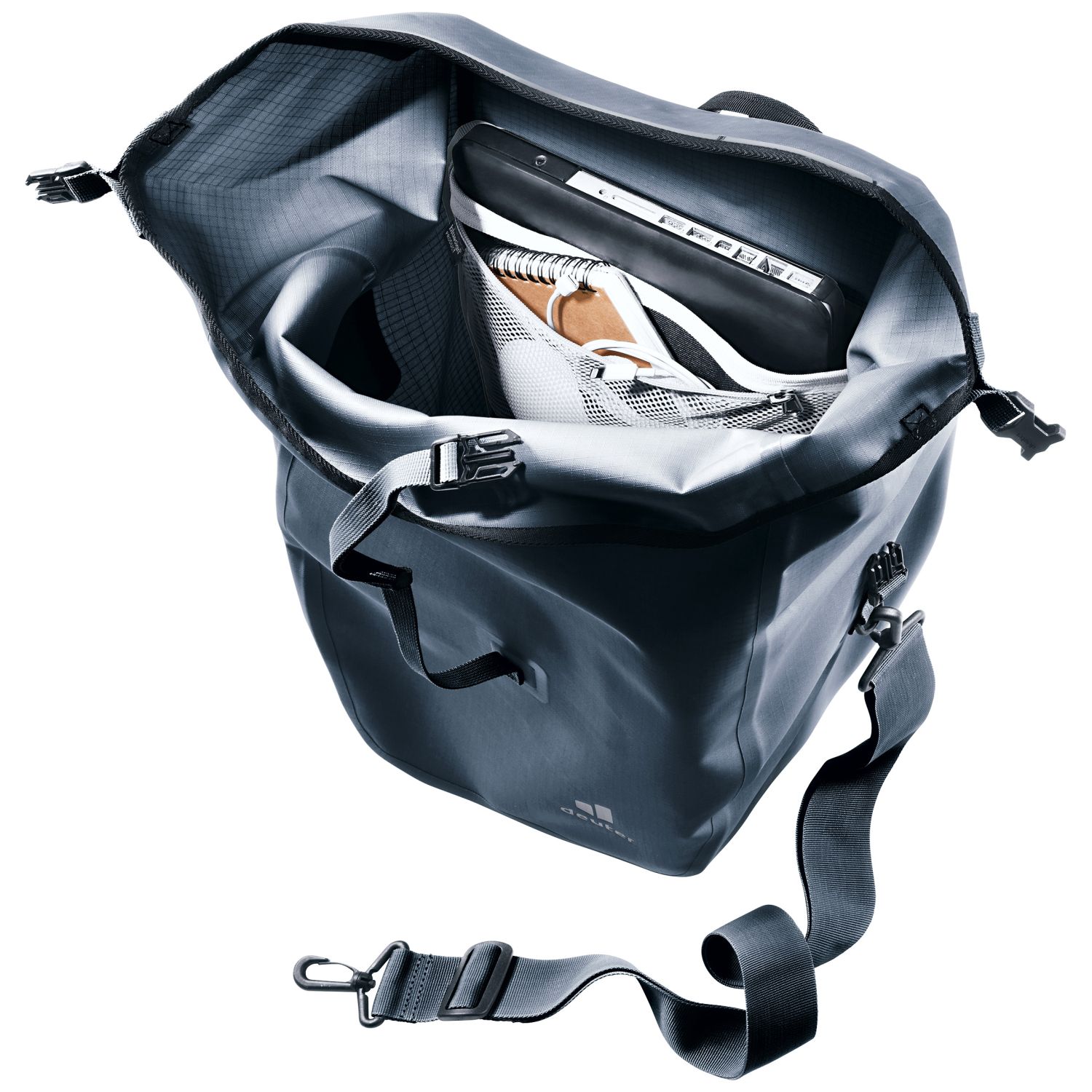 Deuter Visby 20+5, Sykkelveske, Black