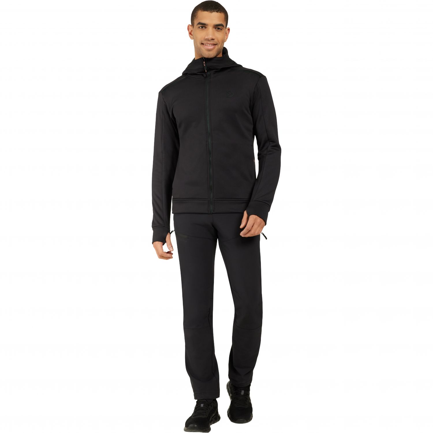 Didriksons Acke, chaqueta polar, hombre, negro
