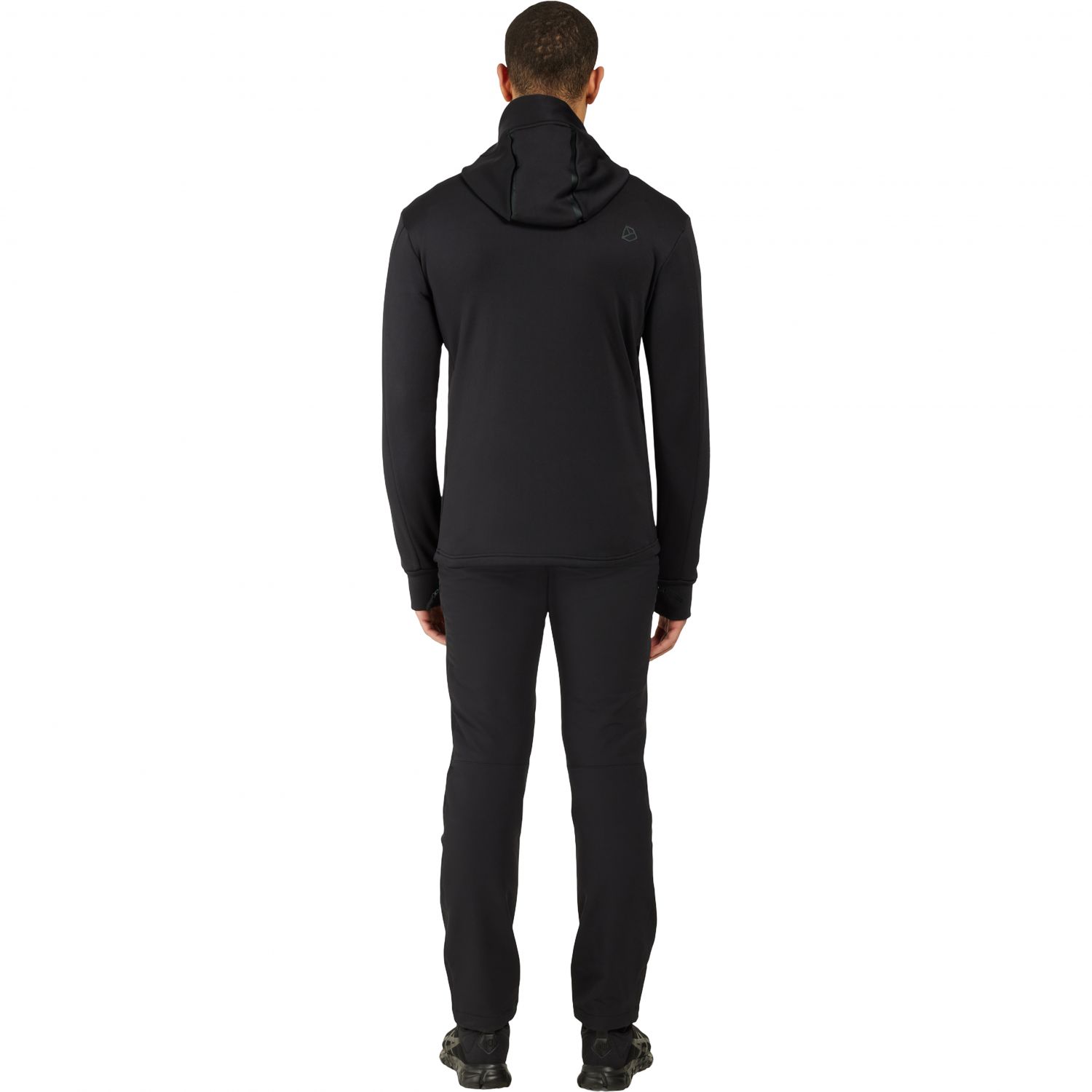 Didriksons Acke, chaqueta polar, hombre, negro