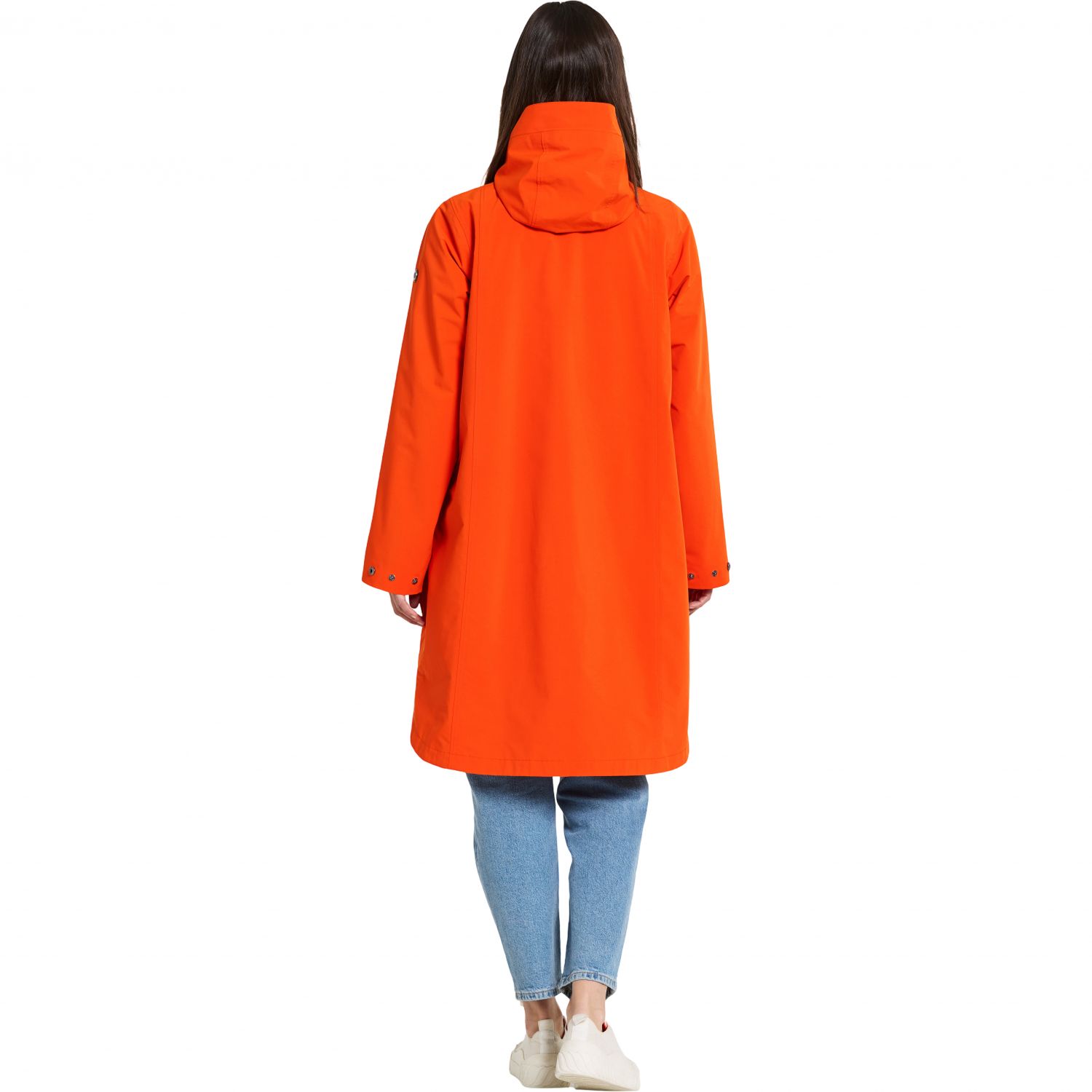 Didriksons Adria, p?aszcz przeciwdeszczowy, damski, tangerine red
