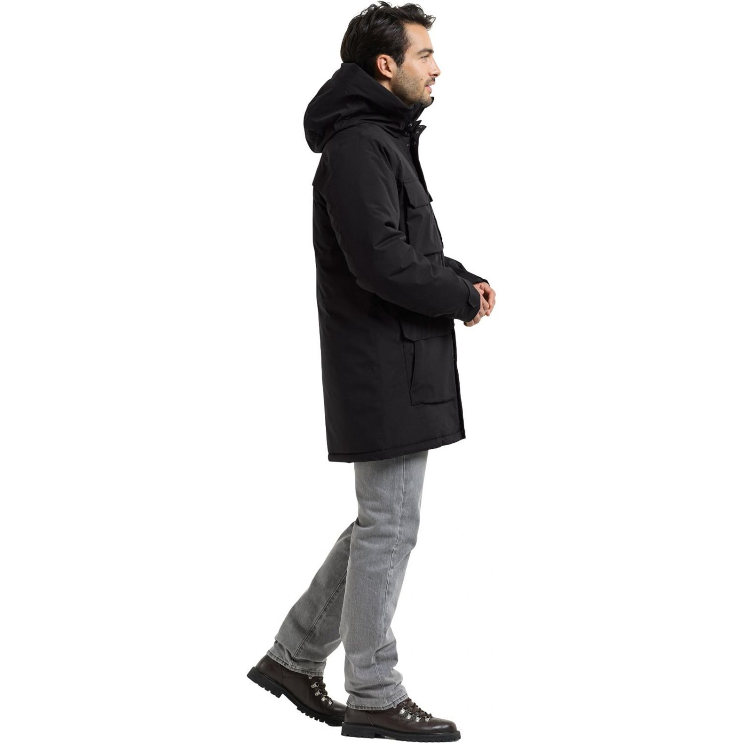 Didriksons Aiden 2, Parka, Herren, schwarz