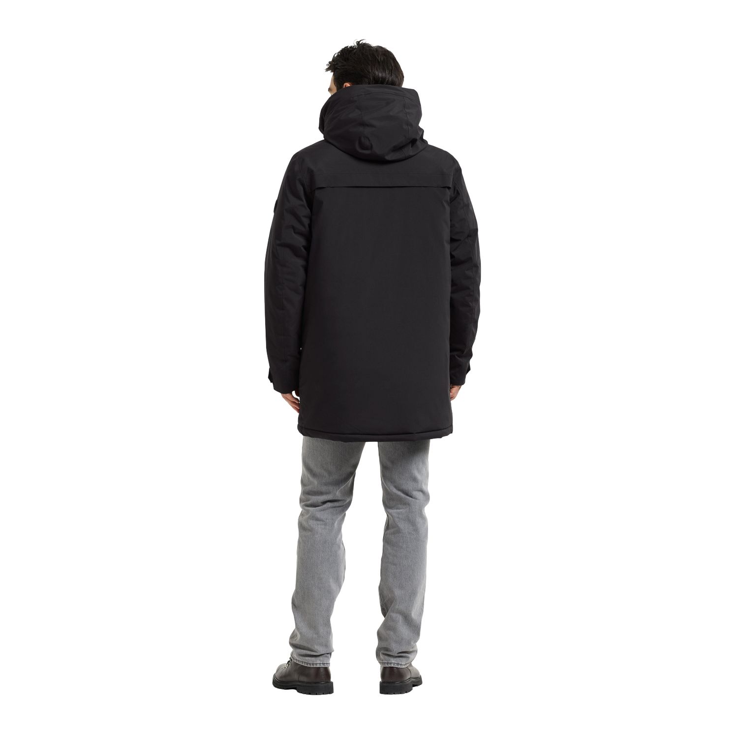 Didriksons Aiden 2, parka, masculino, preto