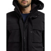 Didriksons Aiden 2, parka, masculino, preto