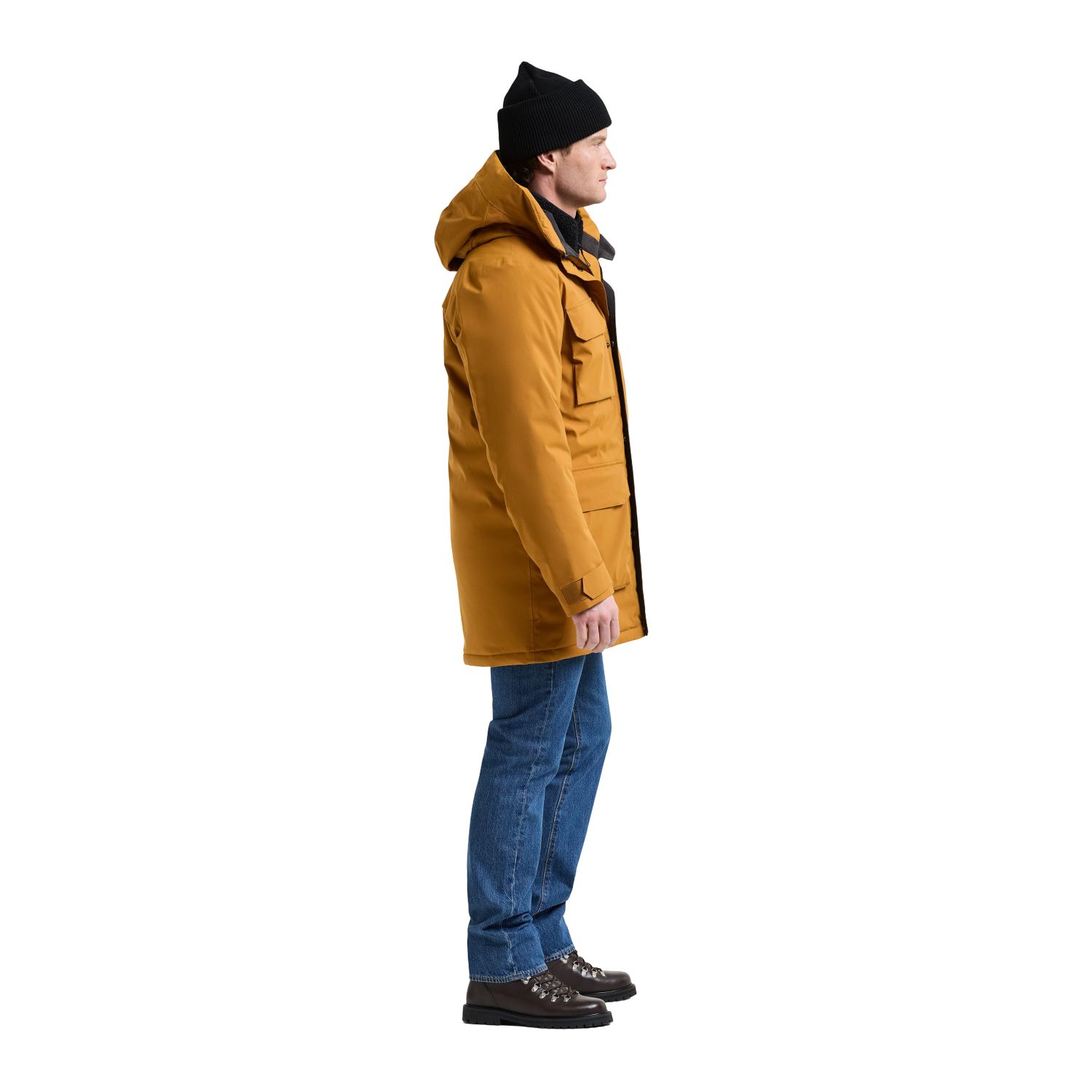 Didriksons Aiden 2, parka, masculino, spice brown