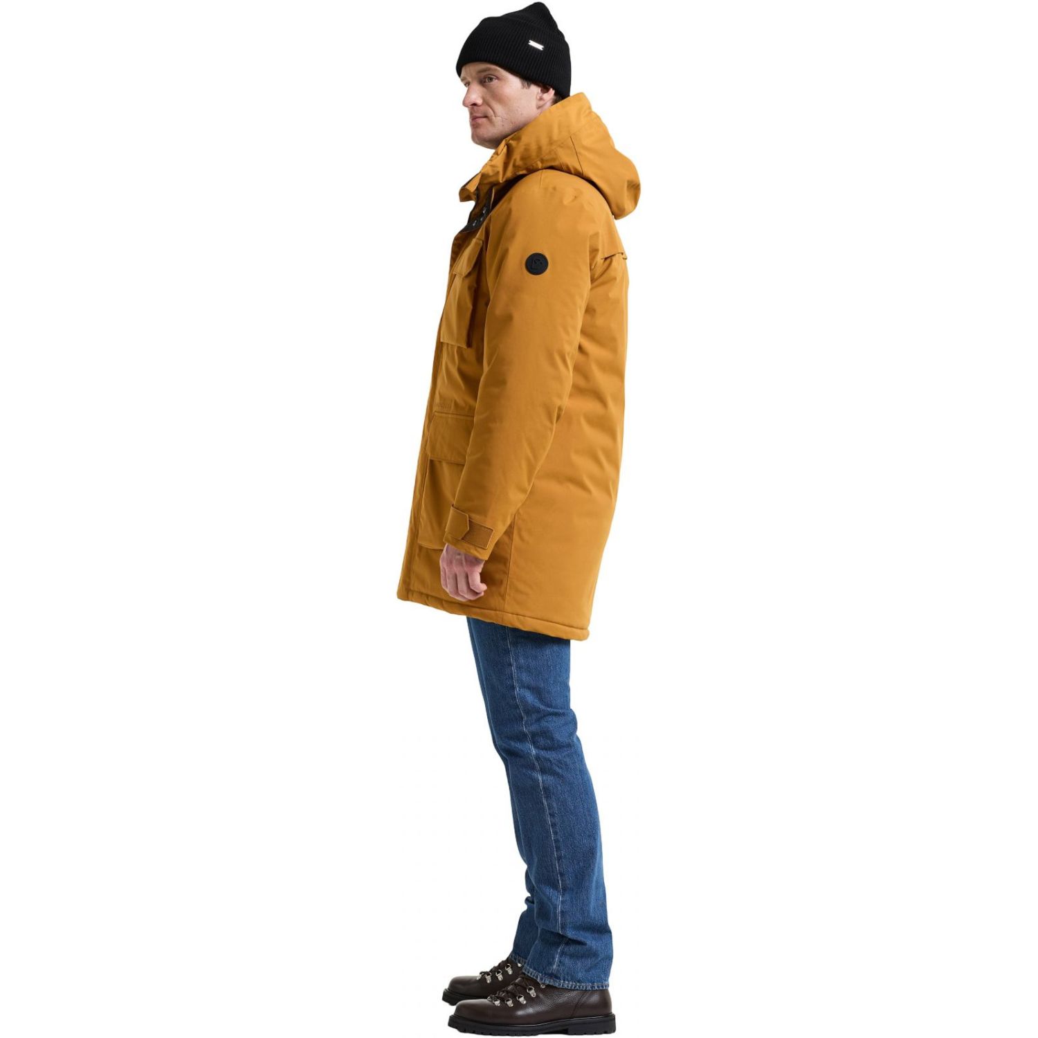 Didriksons Aiden 2, parka, masculino, spice brown