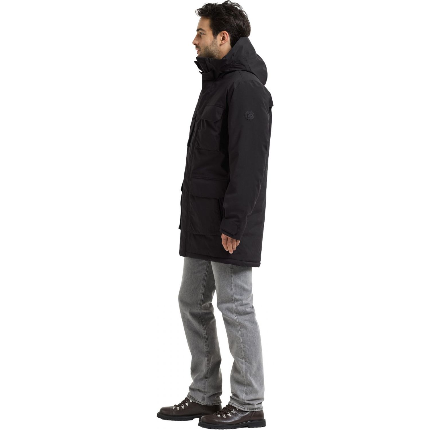 Didriksons Aiden 2, parka, pánske, čierna