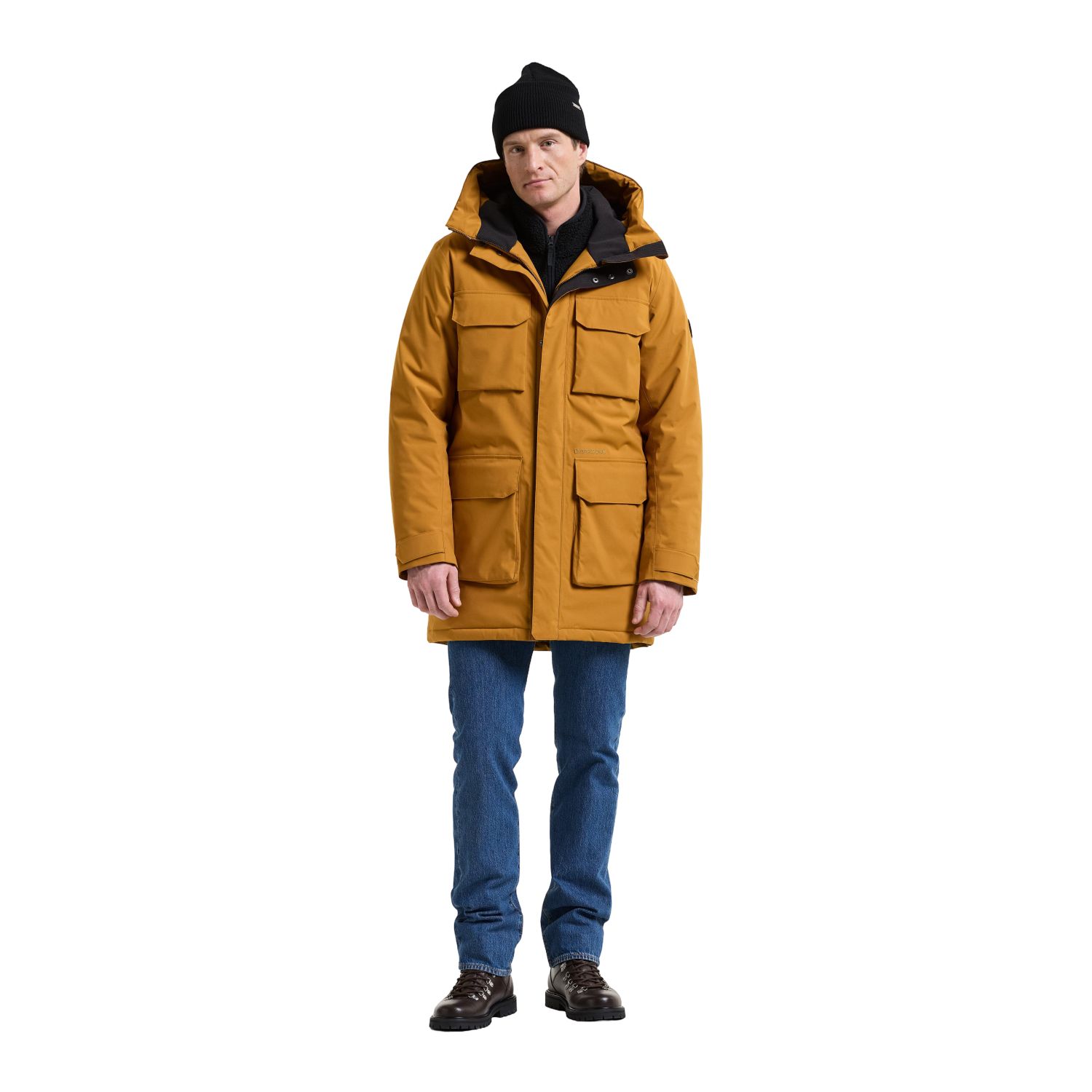 Didriksons Aiden 2, parka, pánske, spice brown