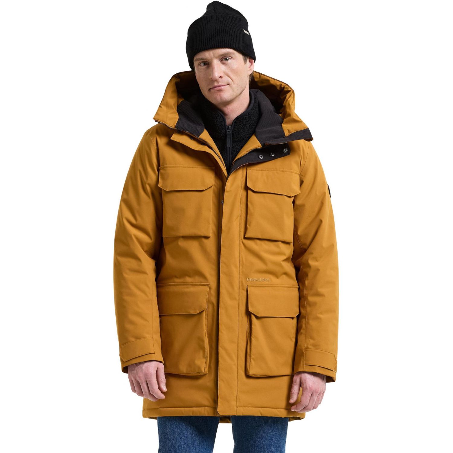 Didriksons Aiden 2, parka, pánske, spice brown