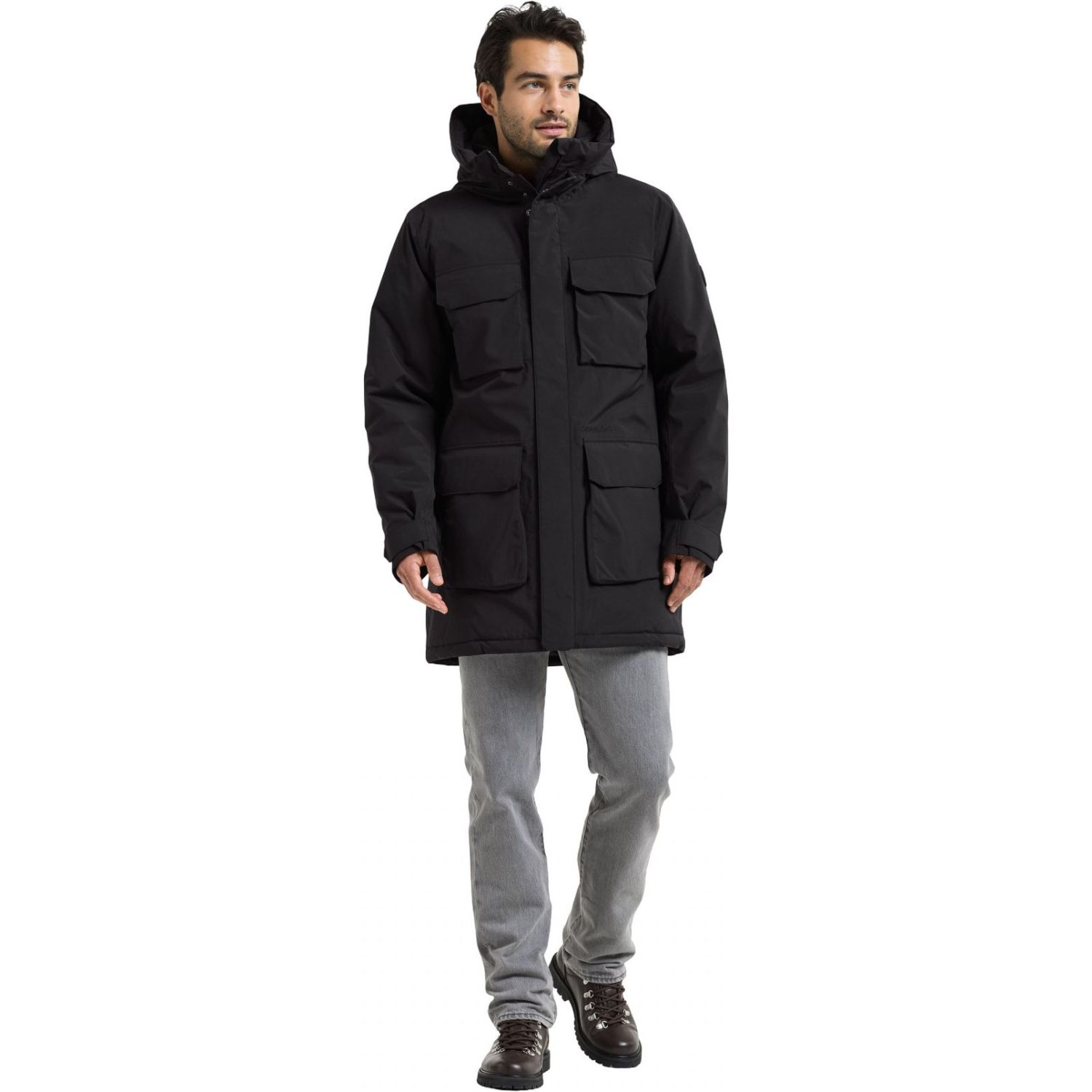 Didriksons Aiden 2, Parkas, Herr, Svart