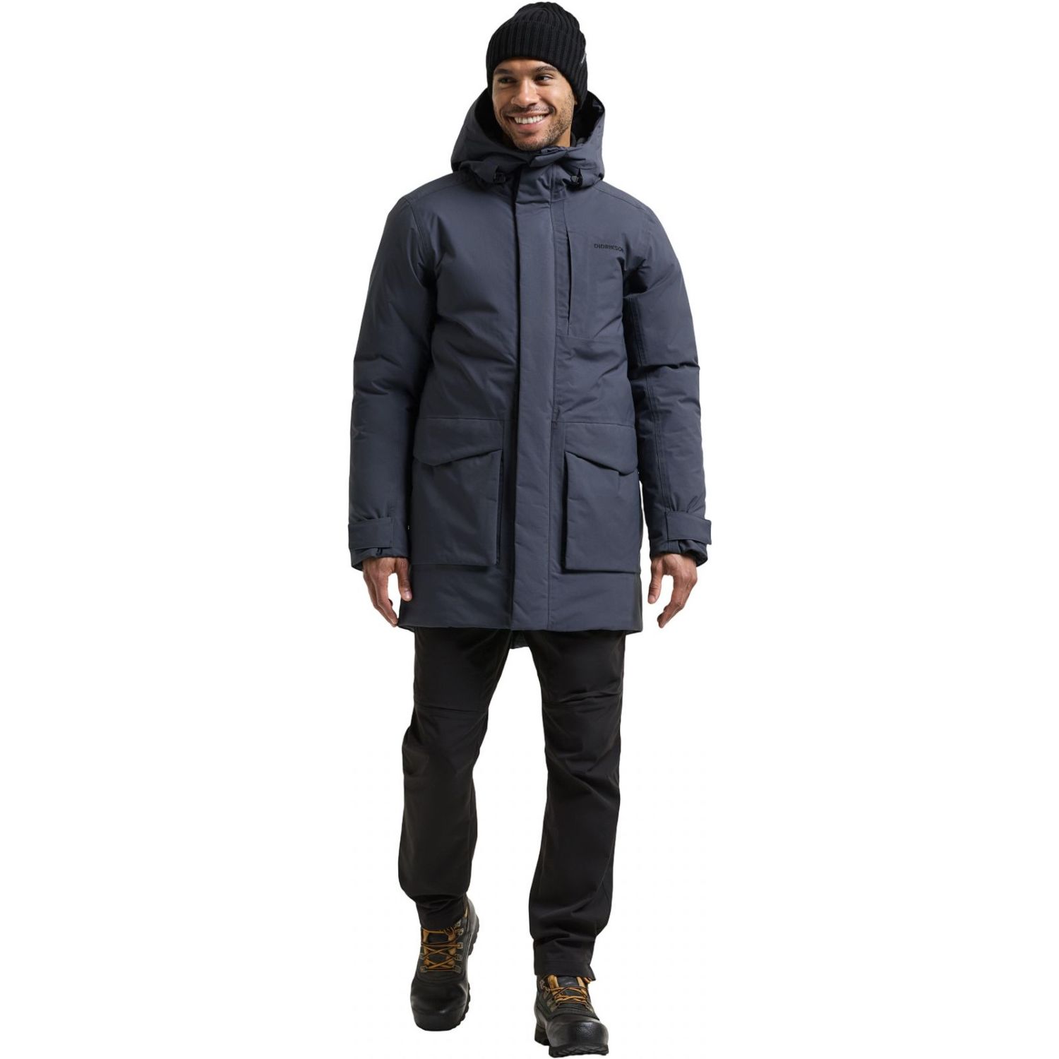 Didriksons Akilles 3, parka , herre, blå