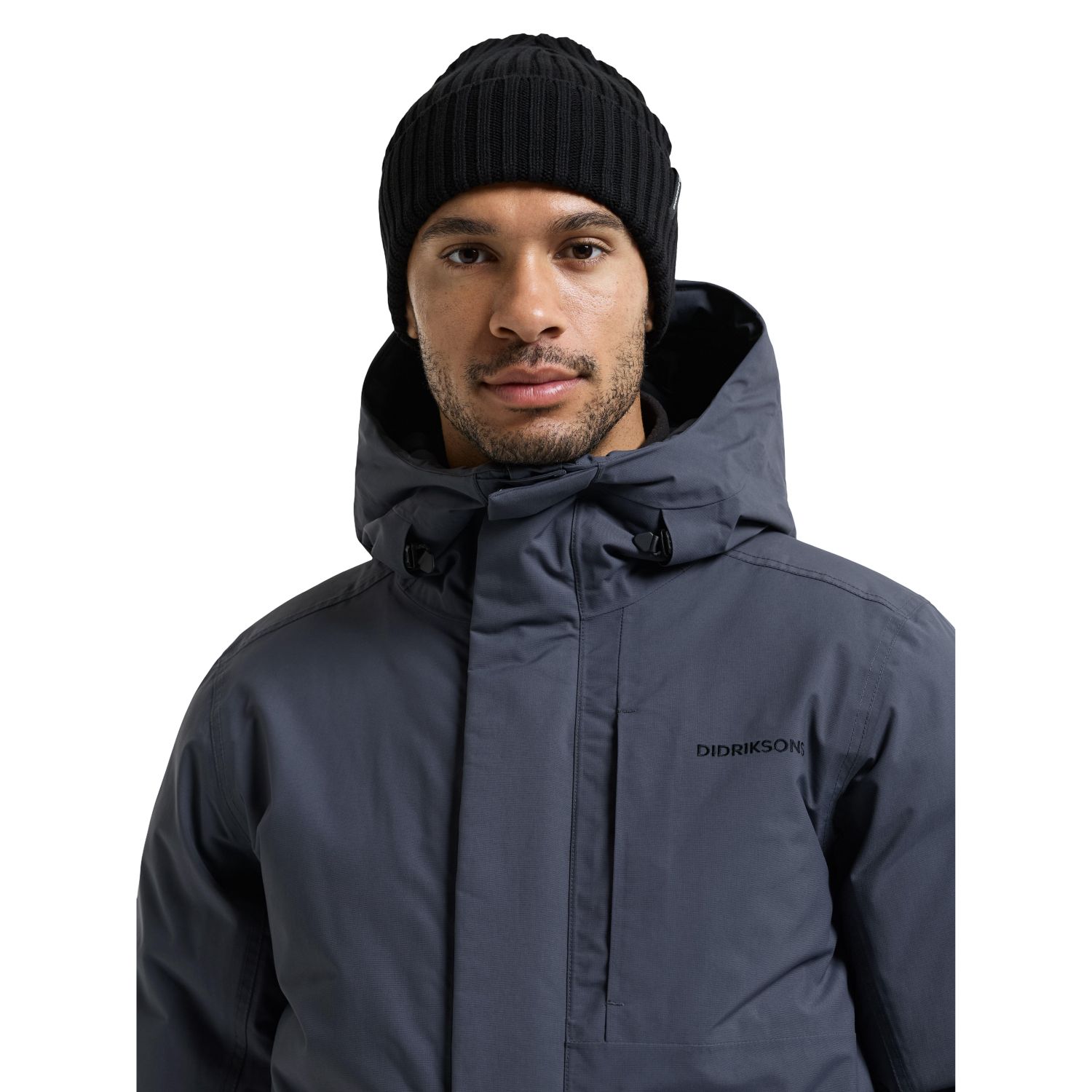 Didriksons Akilles 3, parka, masculino, azul