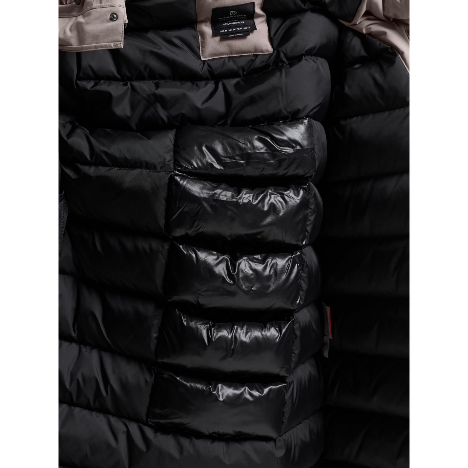 Didriksons Akilles 3, parka, masculino, marrom acinzentado