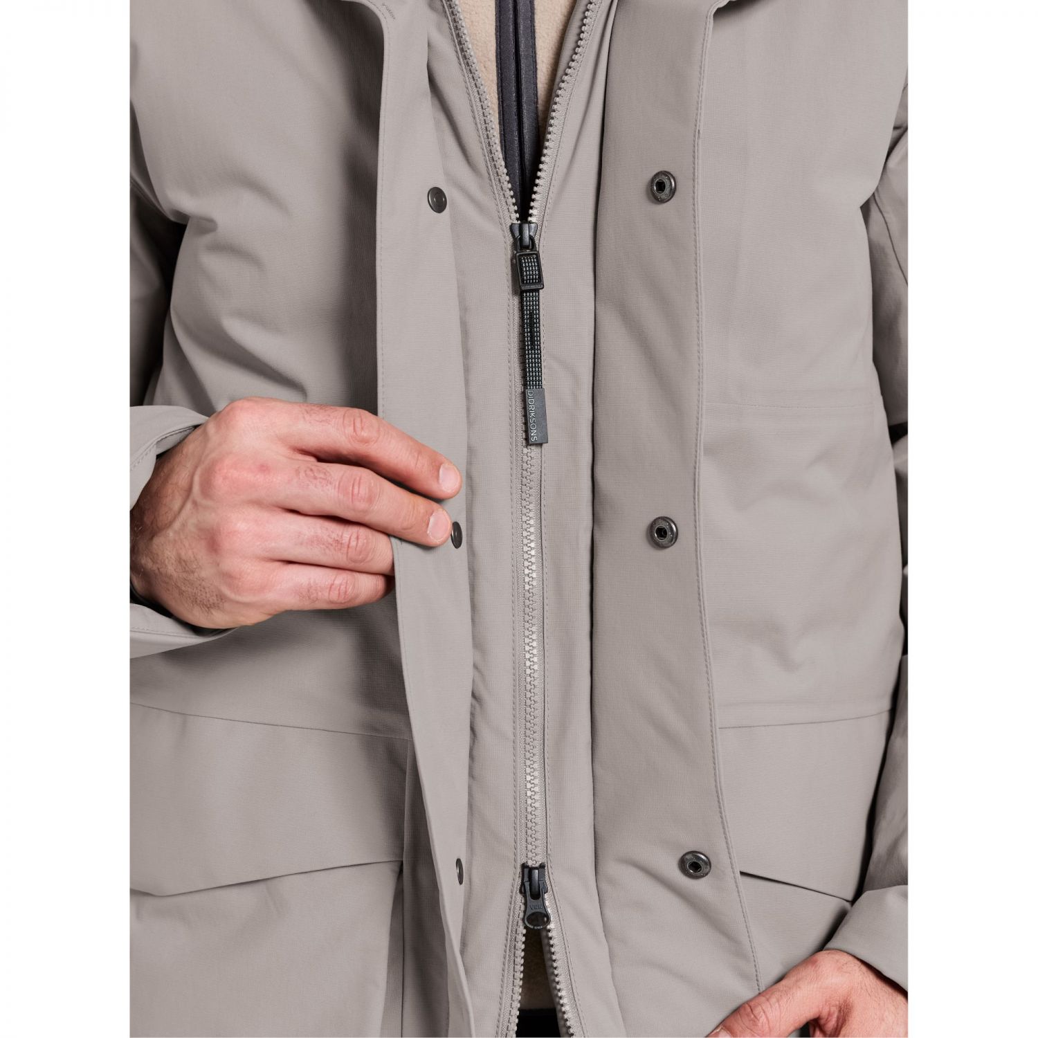 Didriksons Akilles, parka, herre, beige