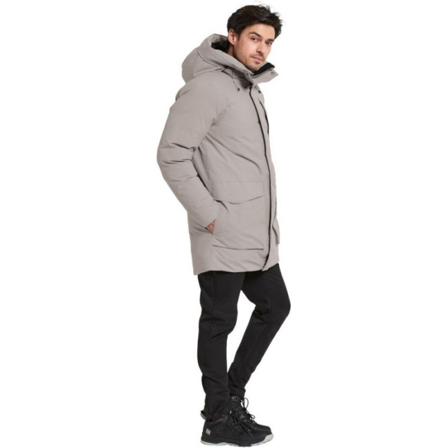 Didriksons Akilles, parka, men, ash brown