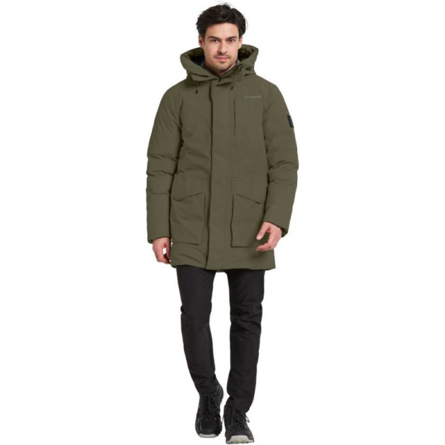 Didriksons Akilles, parka, men, deep green
