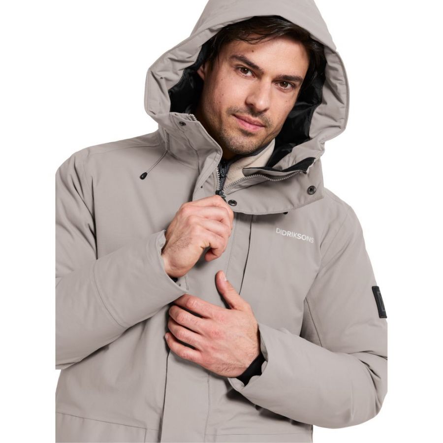 Didriksons Akilles, parka, pánska, béžová